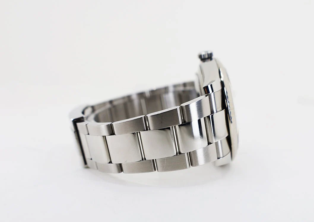 Rolex Datejust 41 White Gold/Steel Black Diamond Dial Fluted Bezel Oyster Bracelet 126334 - - Image 5