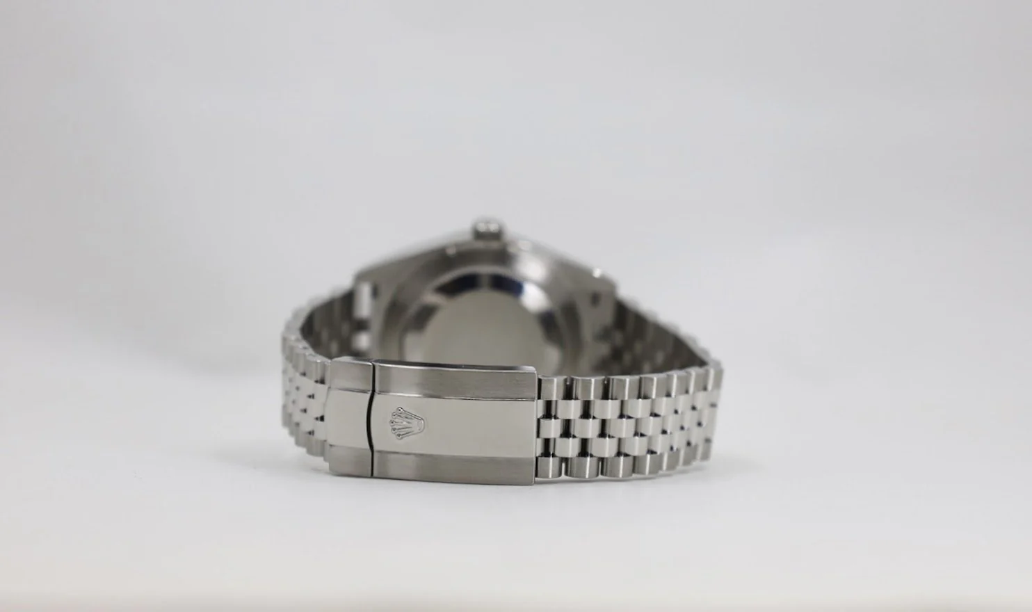 Rolex Datejust 41 White Gold/Steel Slate Roman Dial Fluted Bezel Jubilee Bracelet 126334 - - Image 10