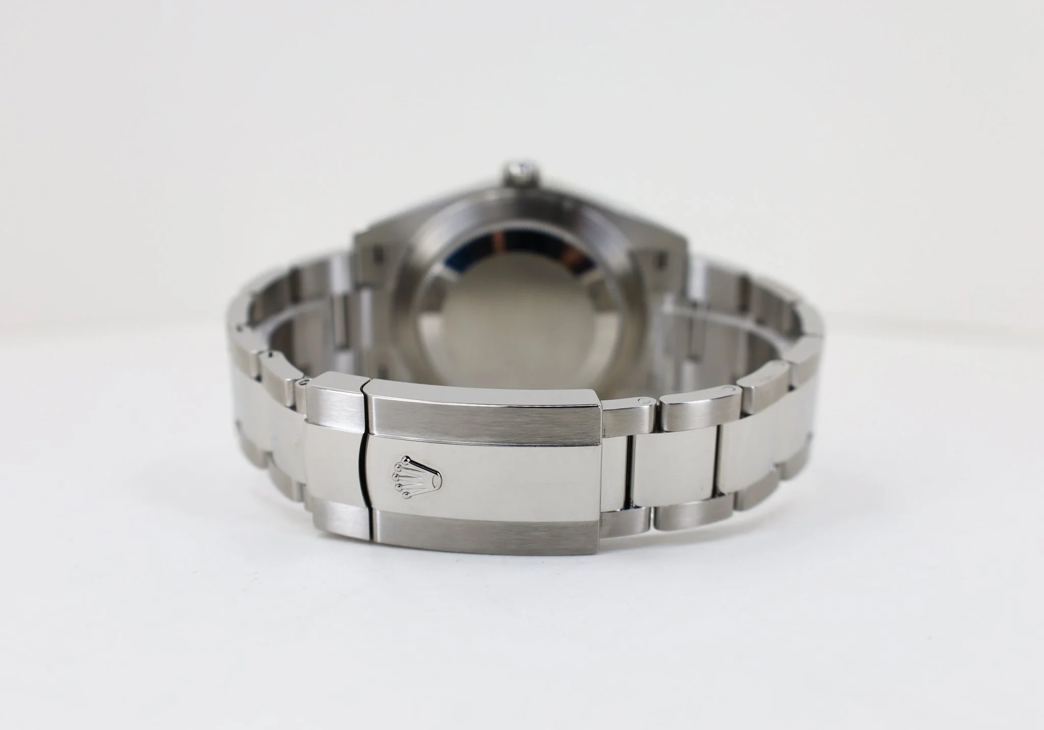 Rolex Datejust 41 White Gold/Steel Slate Roman Dial Fluted Bezel Oyster Bracelet 126334 - - Image 9