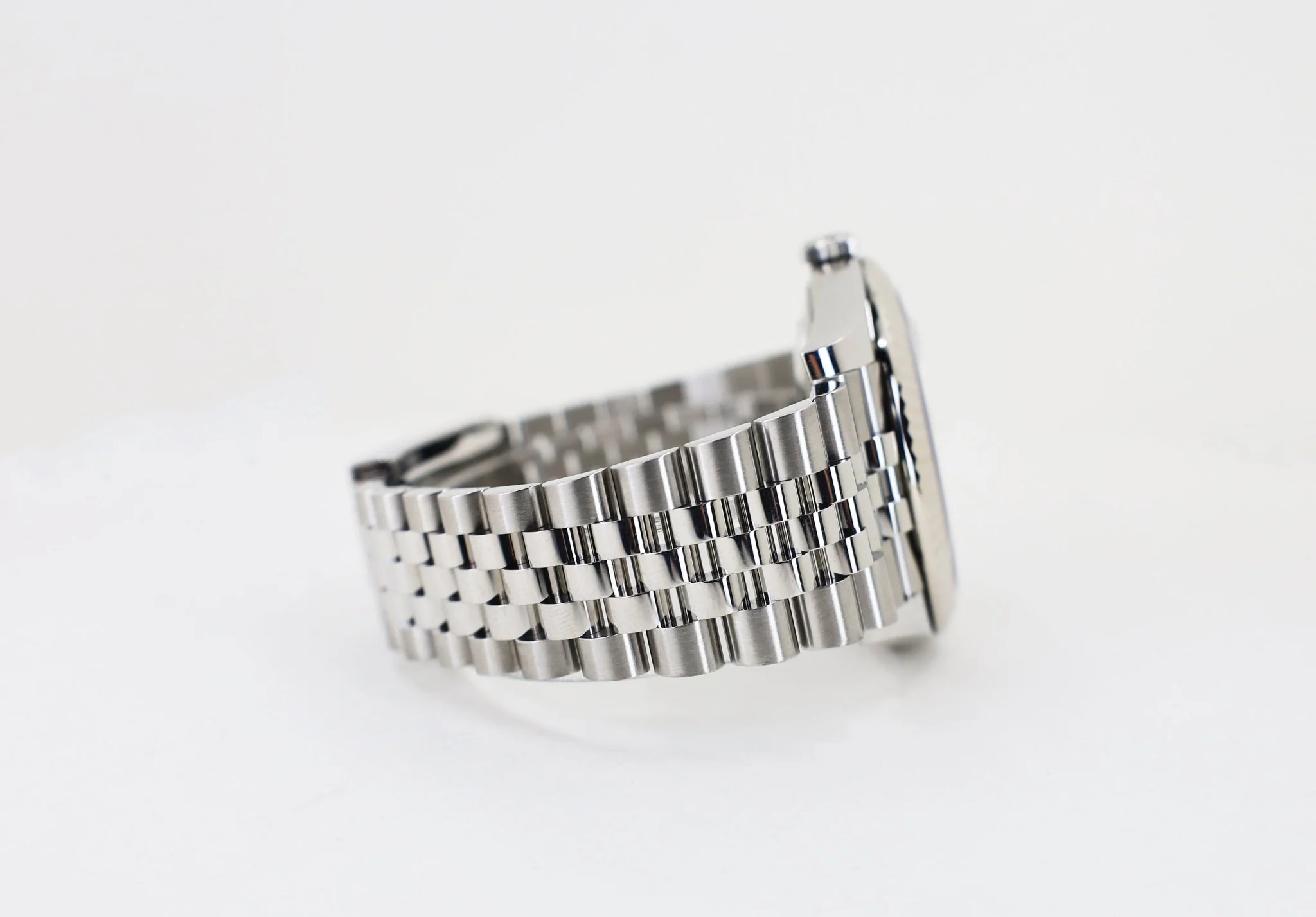 Rolex Datejust 41 White Gold/Steel White Index Dial Fluted Bezel Jubilee Bracelet 126334 - - Image 6