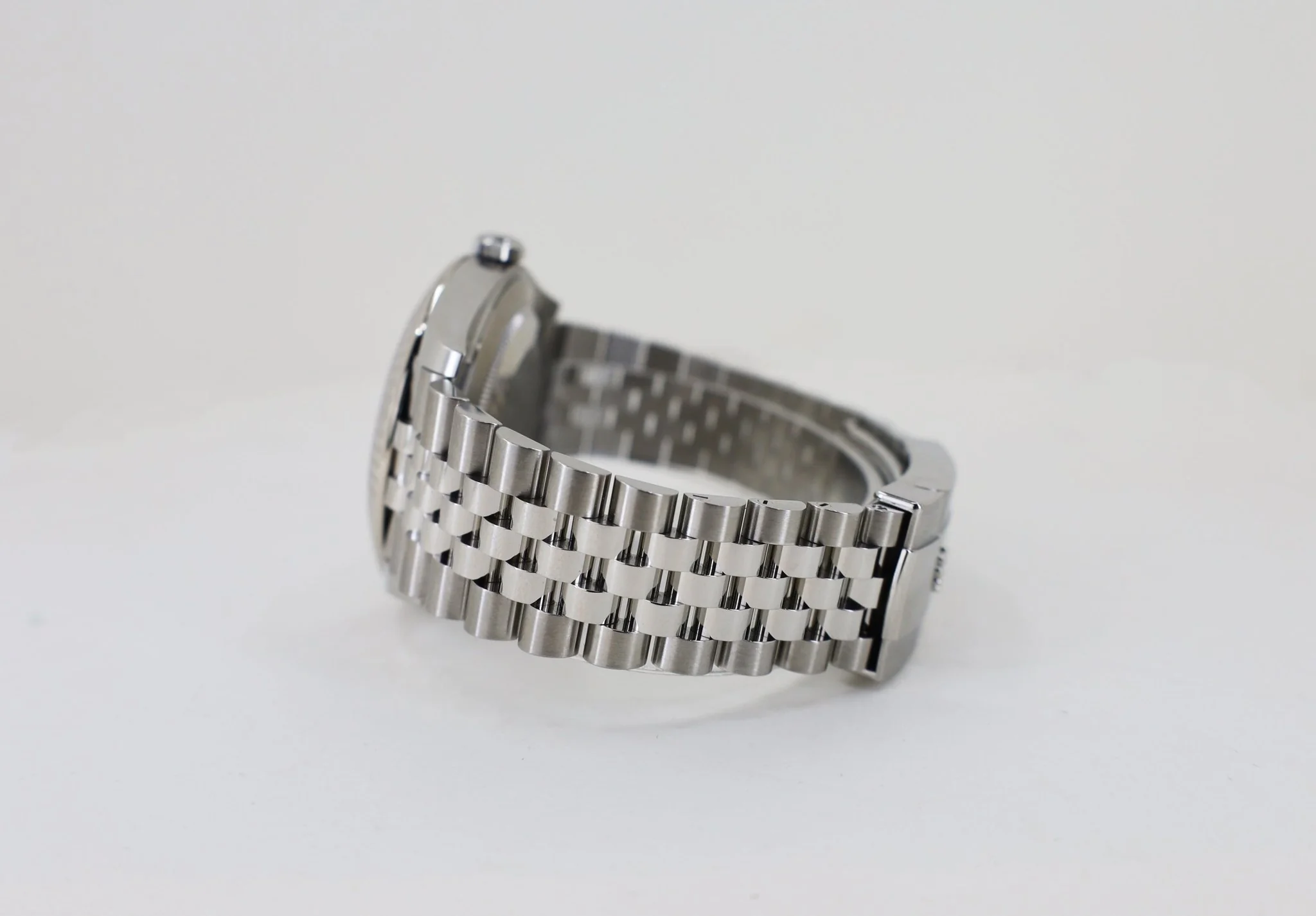 Rolex Datejust 41 White Gold/Steel White Index Dial Fluted Bezel Jubilee Bracelet 126334 - - Image 7