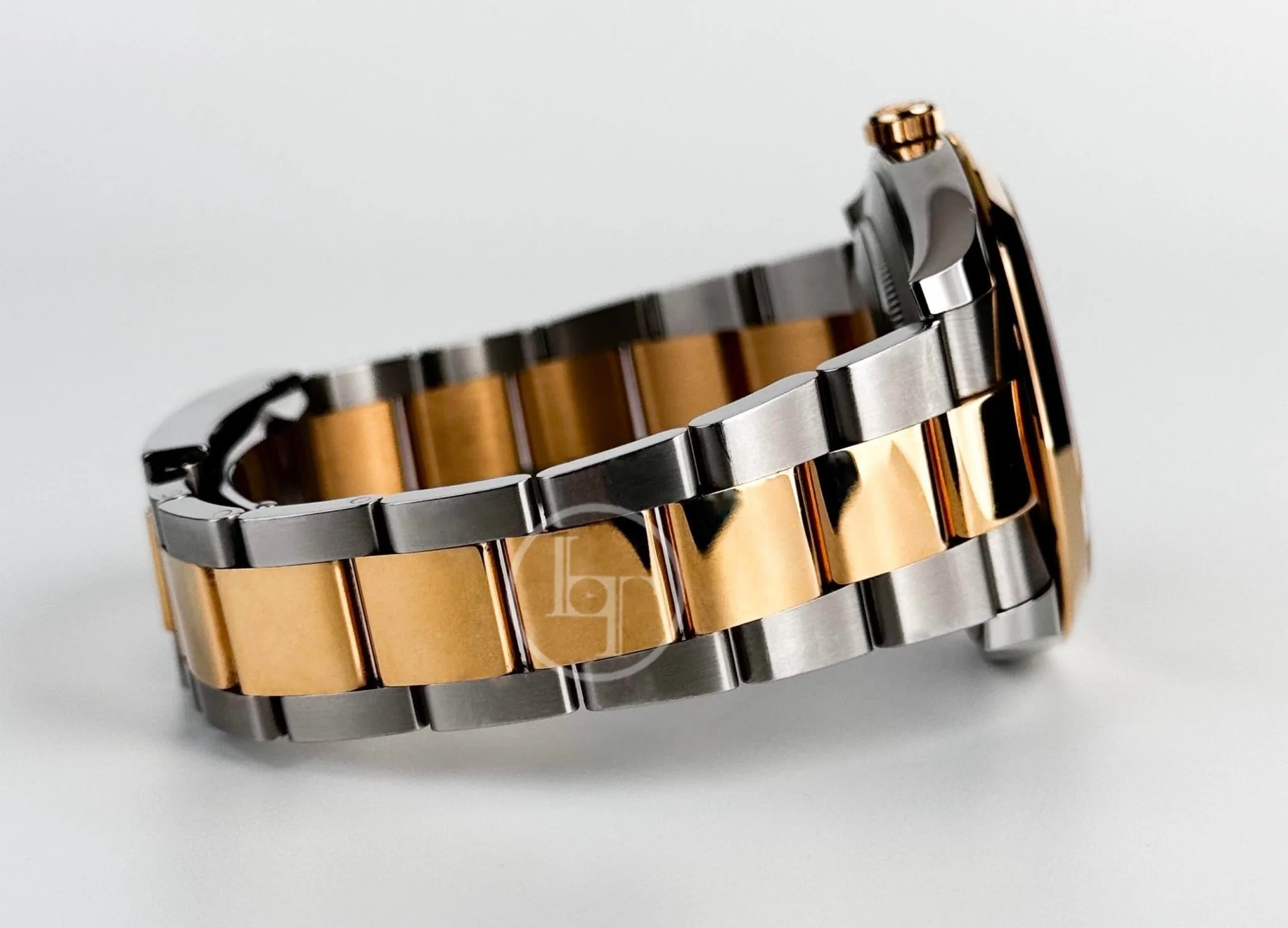 Rolex Datejust 41 Yellow Gold/Steel Champagne Diamond Dial Smooth Bezel Oyster Bracelet 126303 - - Image 5