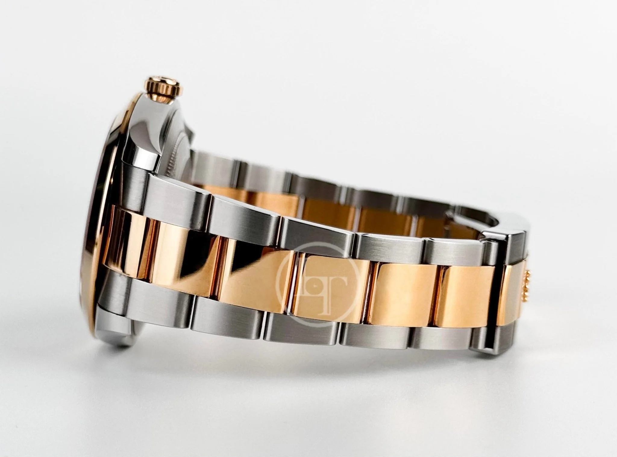 Rolex Datejust 41 Yellow Gold/Steel Champagne Diamond Dial Smooth Bezel Oyster Bracelet 126303 - - Image 6
