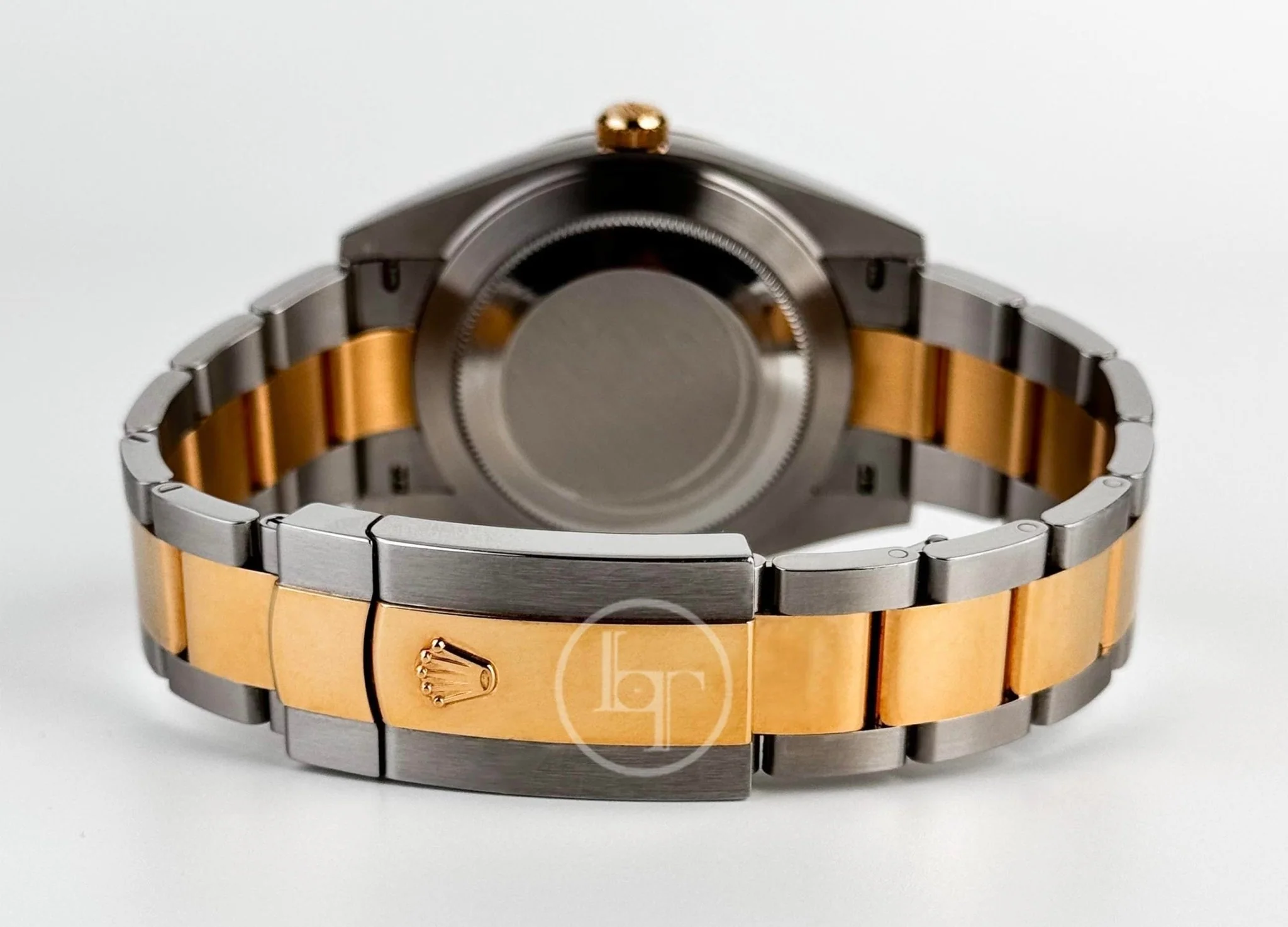 Rolex Datejust 41 Yellow Gold/Steel Champagne Diamond Dial Smooth Bezel Oyster Bracelet 126303 - - Image 9