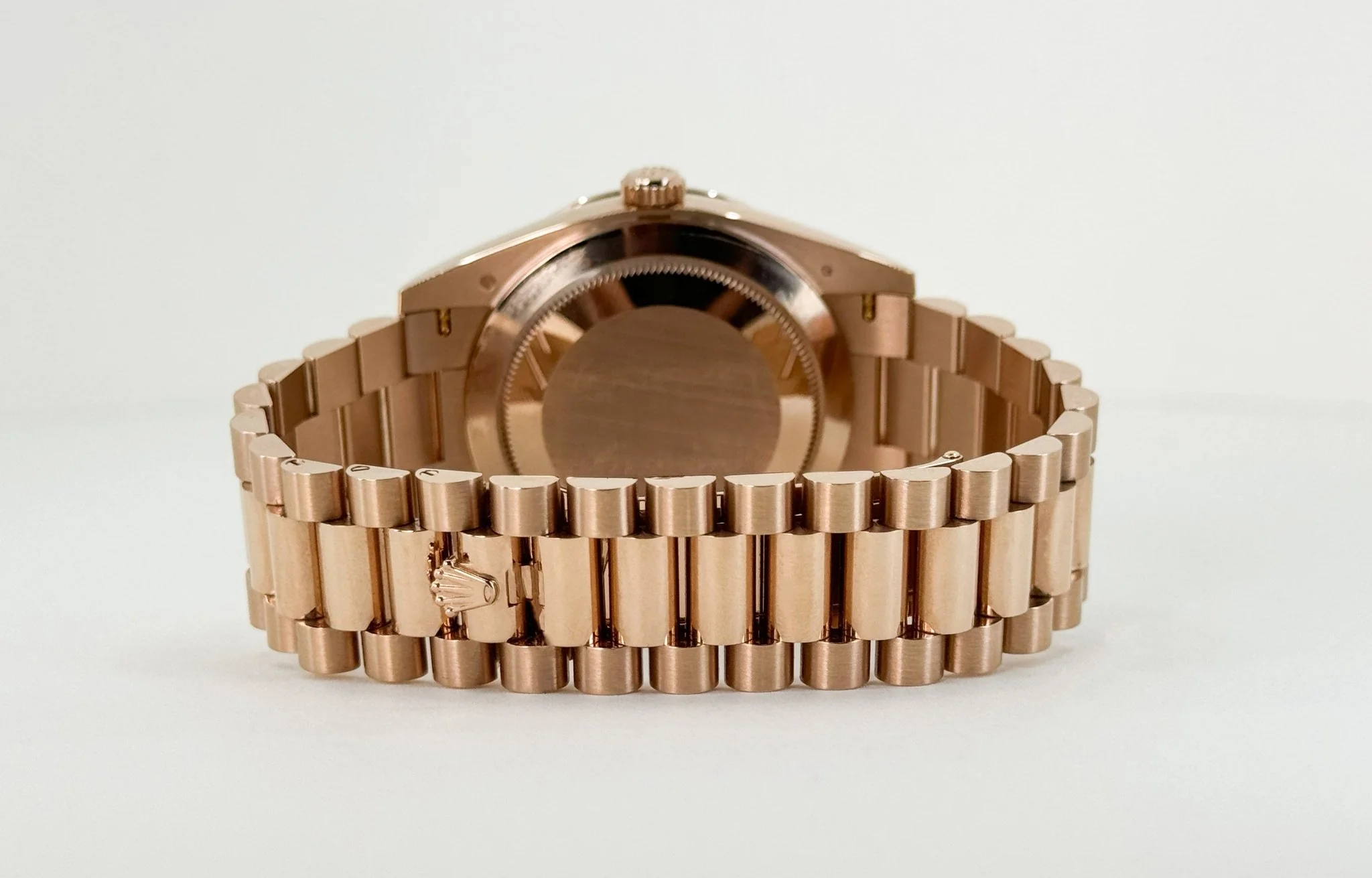 Rolex Day-Date 40 Rose Gold Eisenkiesel Diamond Dial & Diamond Bezel President Bracelet - 228345RBR - Image 10