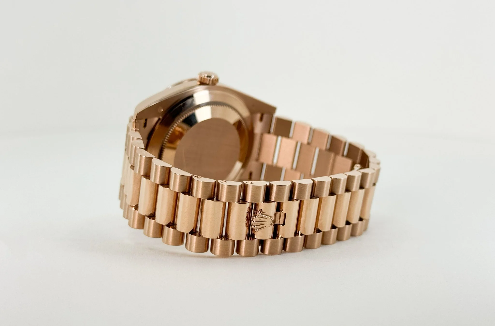 Rolex Day-Date 40 Rose Gold Eisenkiesel Diamond Dial & Diamond Bezel President Bracelet - 228345RBR - Image 9