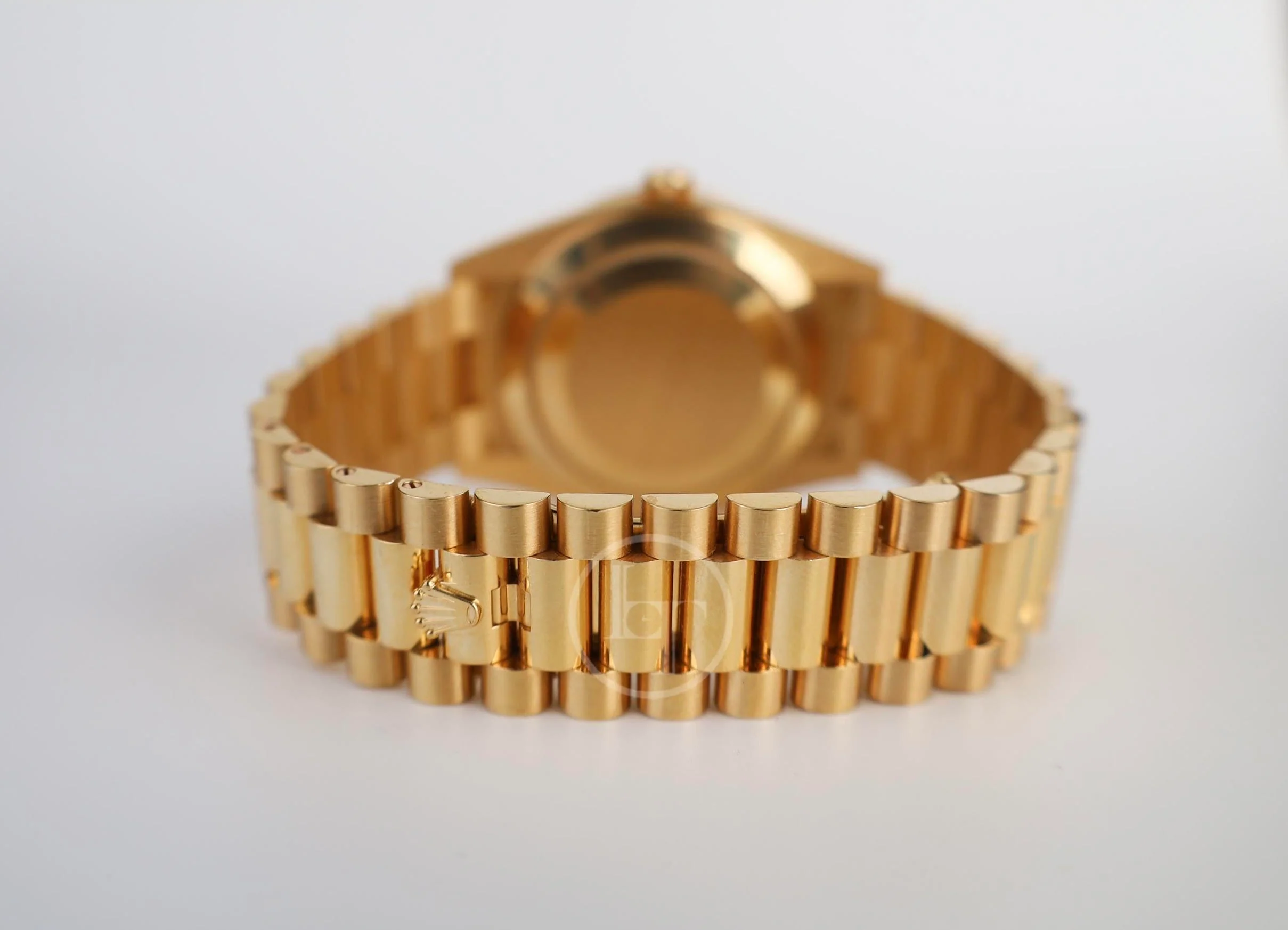 Rolex Day-Date 40 Yellow Gold Black Diamond Dial & Diamond Bezel President Bracelet 228348RBR - - Image 10