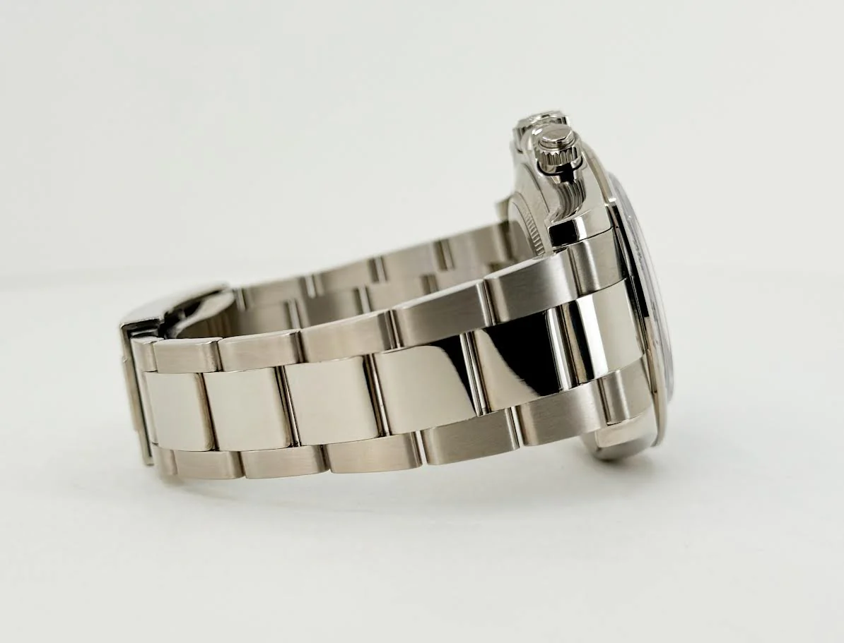 Rolex Daytona White Gold Blue Index Dial White Gold Bezel Oyster Bracelet 116509 - Image 5