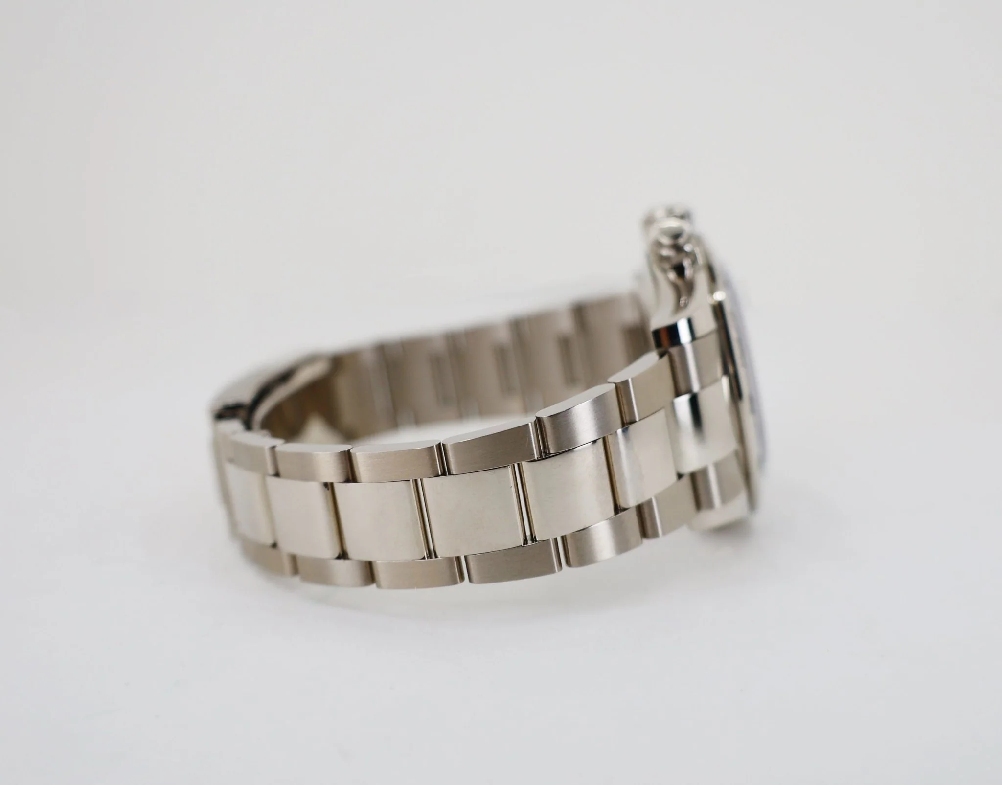 Rolex Daytona White Gold Steel/Silver Index Dial White Gold Bezel Oyster Bracelet 116509 - Image 5