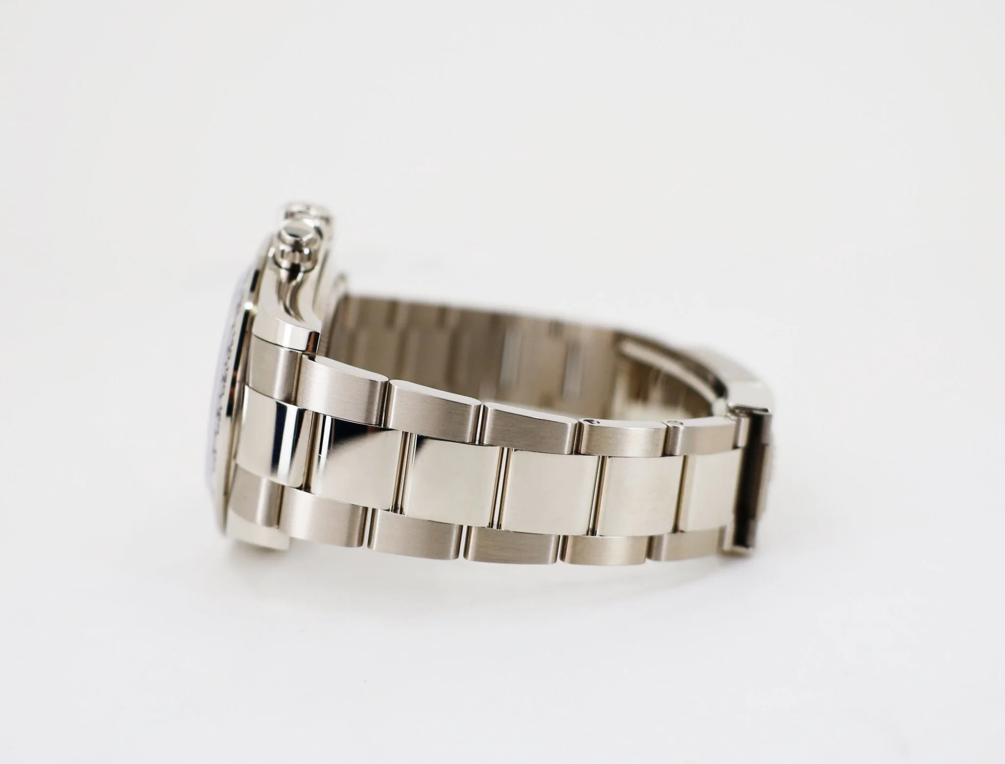 Rolex Daytona White Gold Steel/Silver Index Dial White Gold Bezel Oyster Bracelet 116509 - Image 6