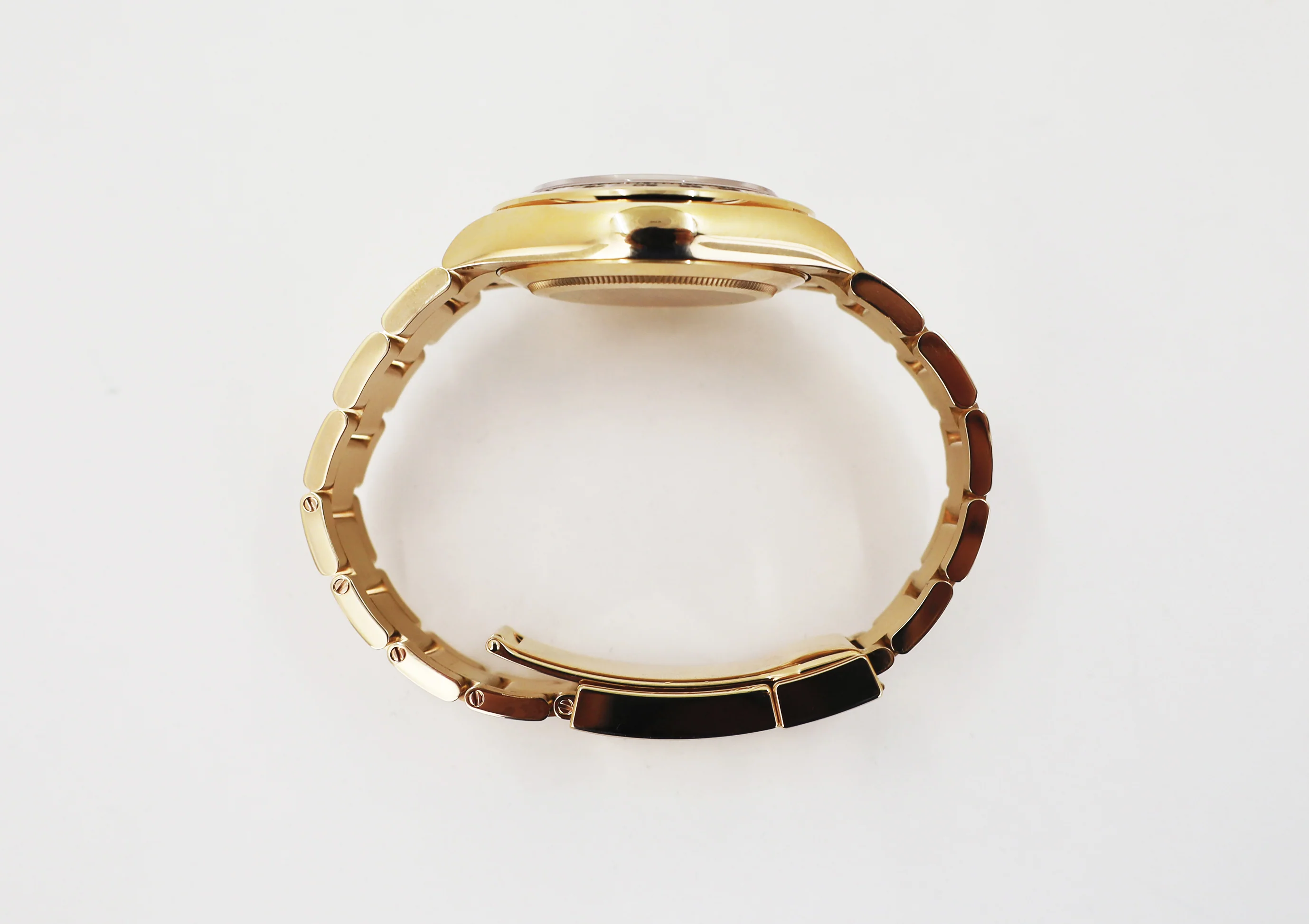 Rolex Daytona Yellow Gold Black Index Dial Yellow Gold Bezel Oyster Bracelet 116508 - Image 8