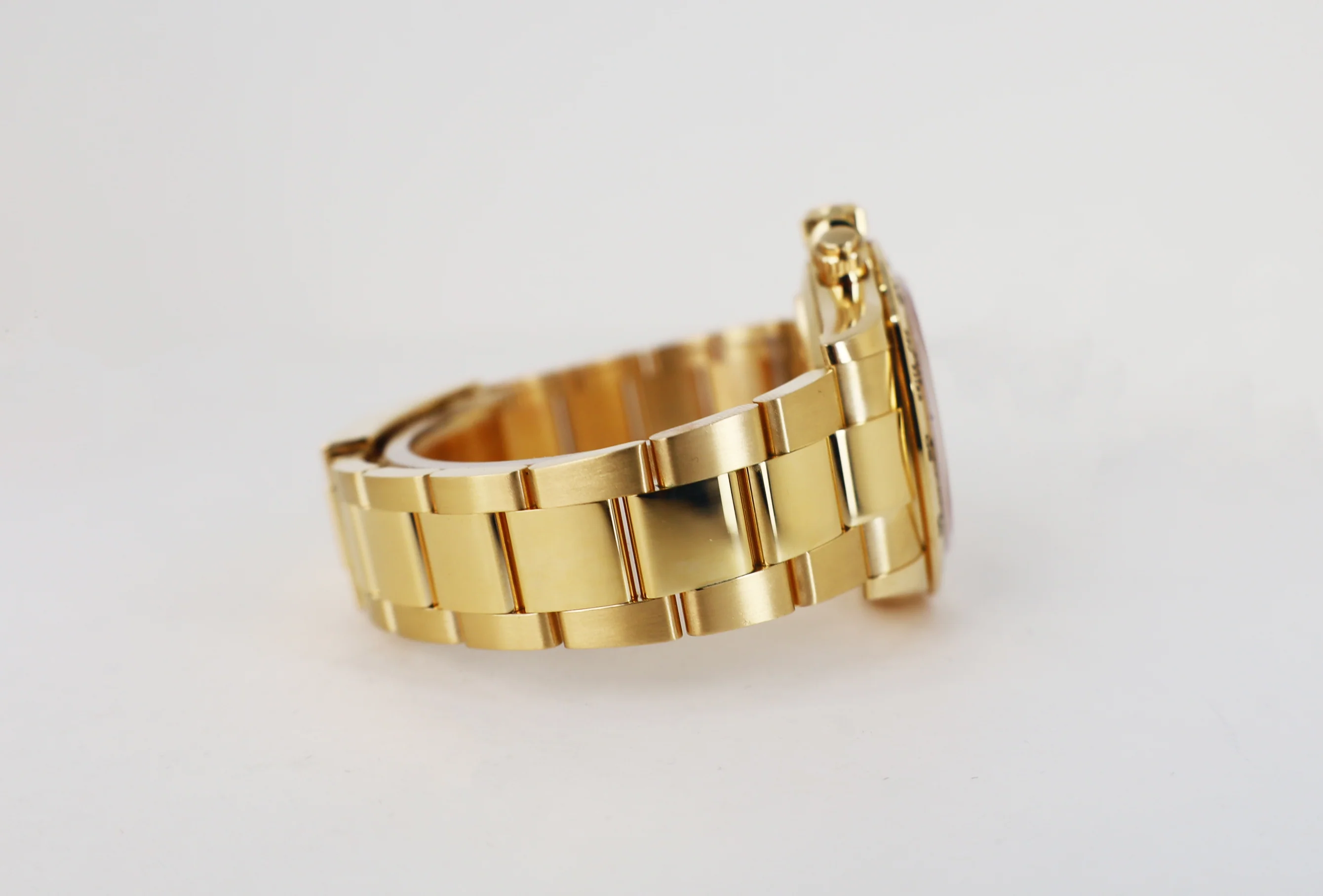 Rolex Daytona Yellow Gold Champagne/Black Index Dial Yellow Gold Bezel Oyster Bracelet 116508 - Image 5