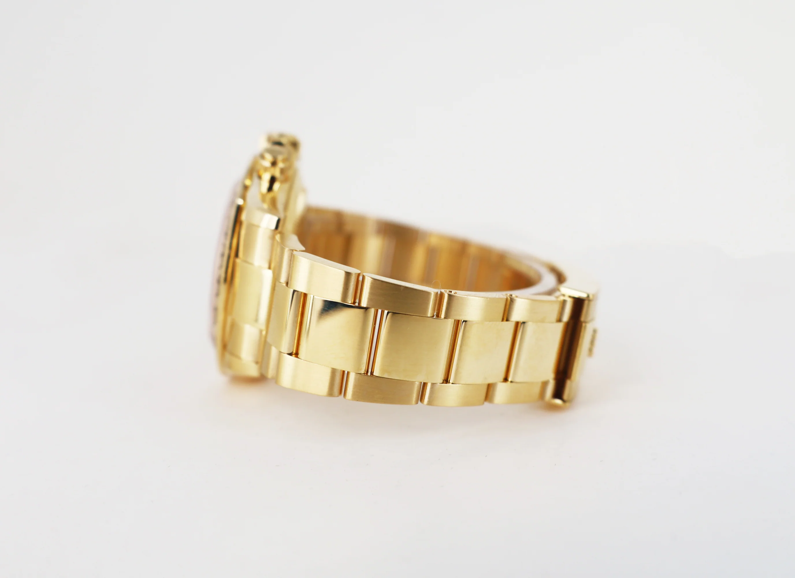 Rolex Daytona Yellow Gold Champagne/Black Index Dial Yellow Gold Bezel Oyster Bracelet 116508 - Image 6