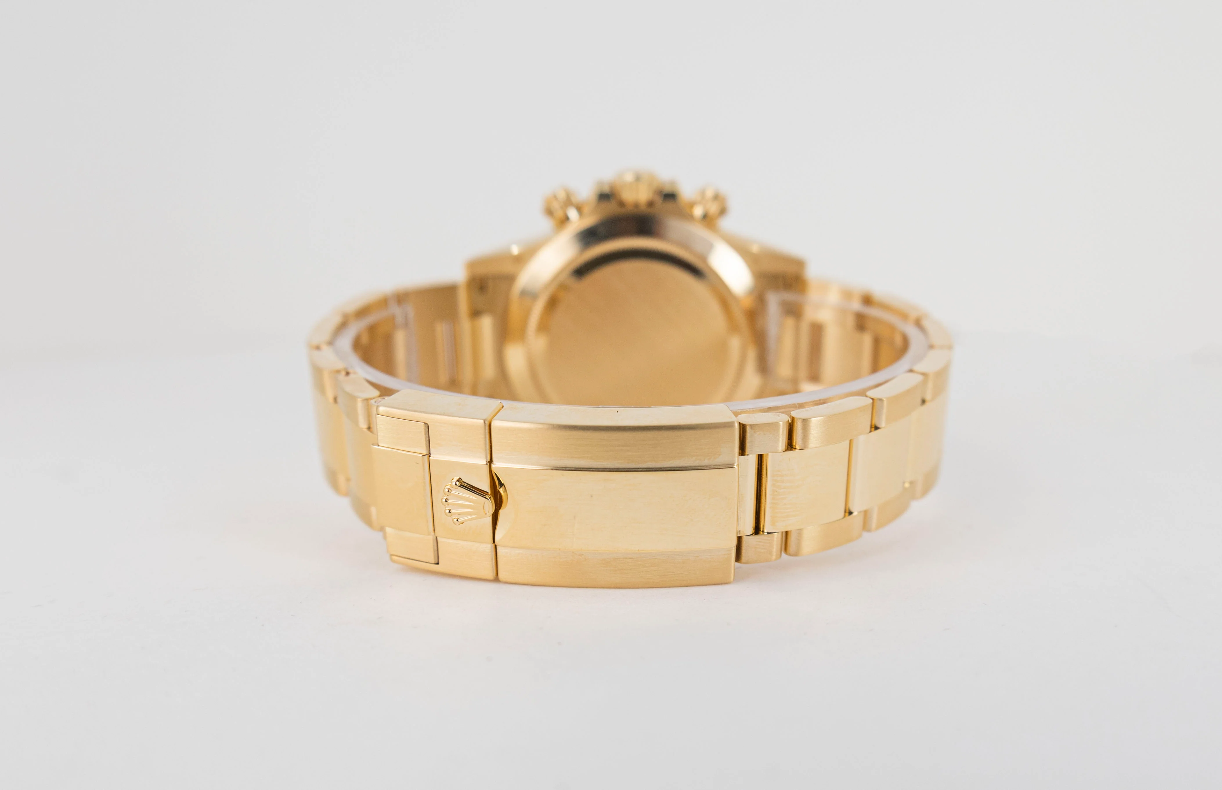 Rolex Daytona Yellow Gold Champagne/Black Index Dial Yellow Gold Bezel Oyster Bracelet 116508 - Image 9