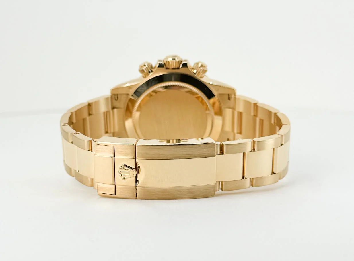 Rolex Daytona Yellow Gold Champagne Index Dial Yellow Gold Bezel Oyster Bracelet 116508 - Image 10