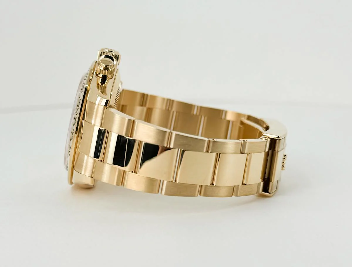 Rolex Daytona Yellow Gold Champagne Index Dial Yellow Gold Bezel Oyster Bracelet 116508 - Image 7