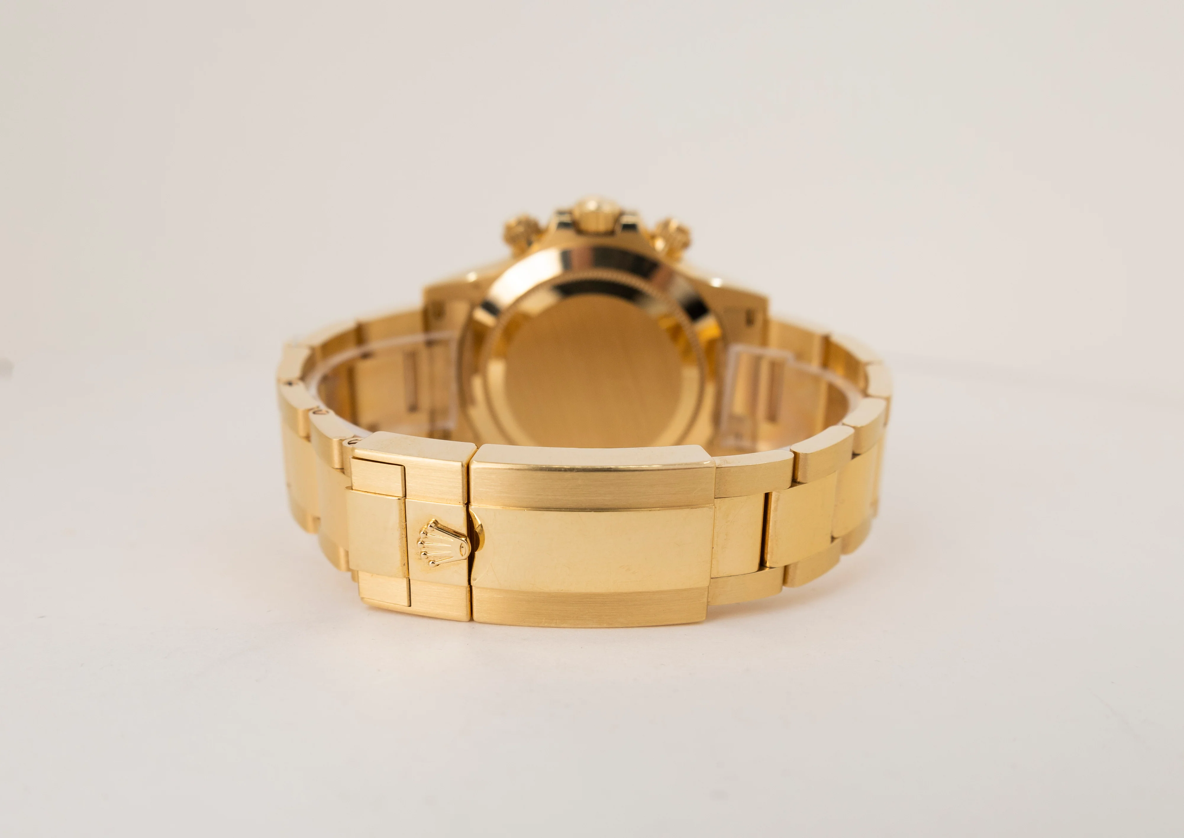 Rolex Daytona Yellow Gold Green Index Dial Yellow Gold Bezel Oyster Bracelet 116508 - Image 9