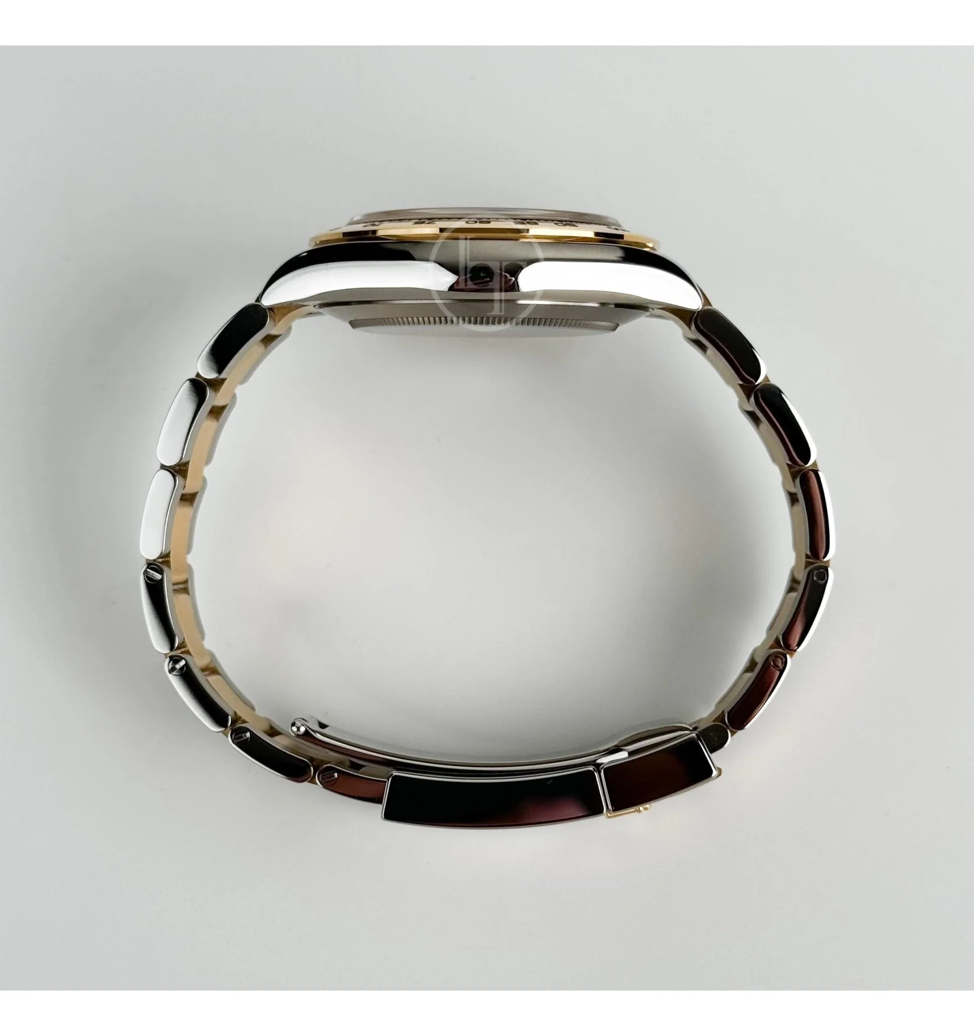 Rolex Daytona Yellow Gold/Steel Tahitian Mother of Pearl Diamond Dial Yellow Gold Bezel Oyster Bracelet 116503 - Image 9