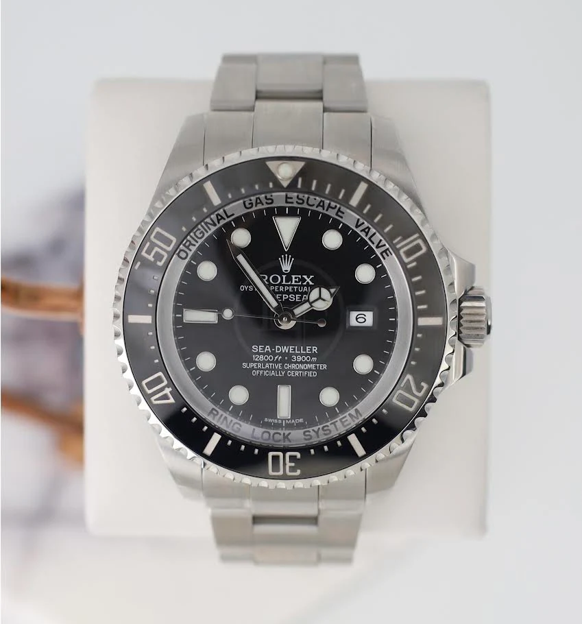 Rolex Deepsea-44mm Stainless Steel Black Ceramic Black Dial Watch - 116660 - Image 2
