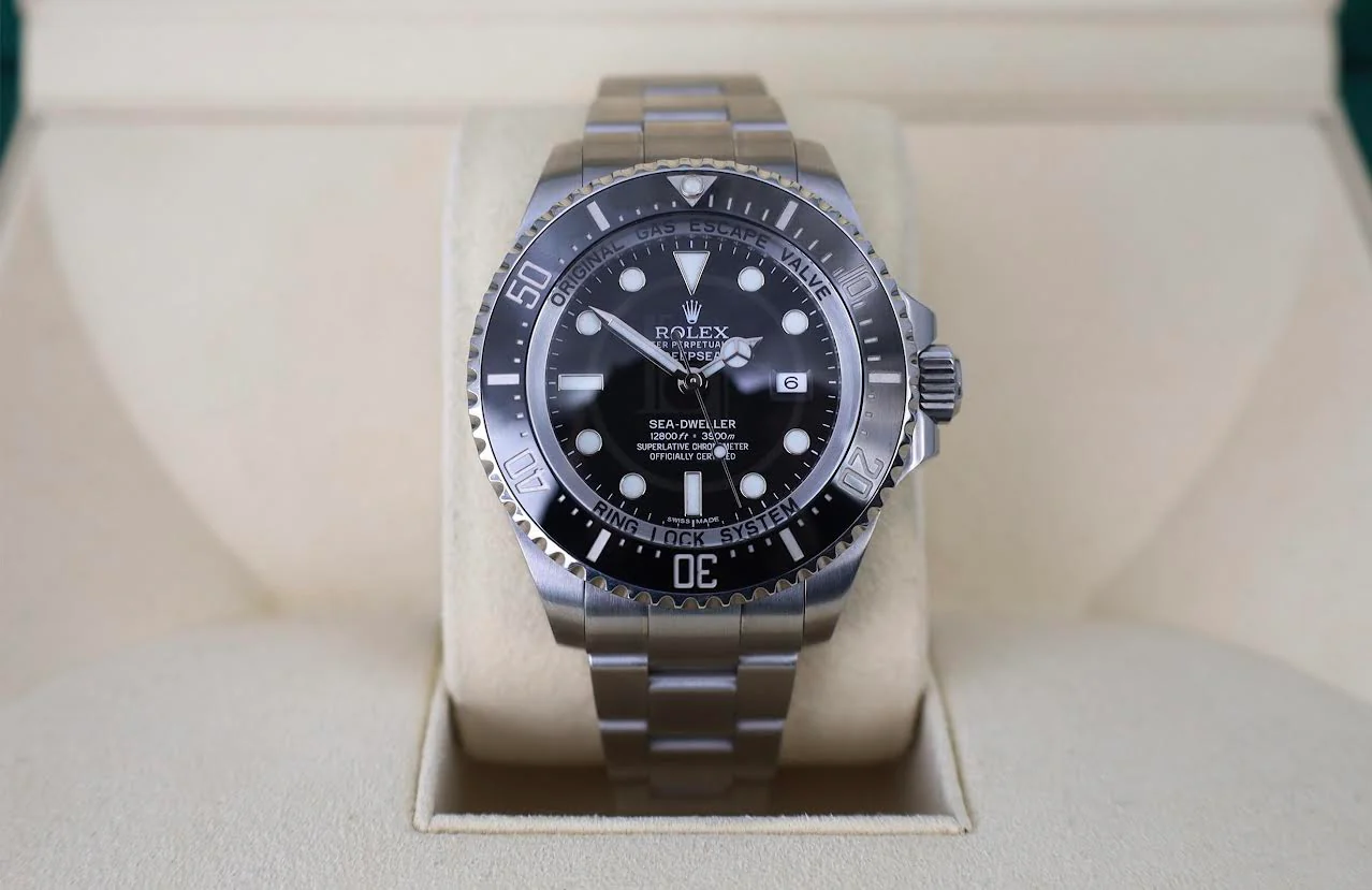 Rolex Deepsea-44mm Stainless Steel Black Ceramic Black Dial Watch - 116660 - Image 3