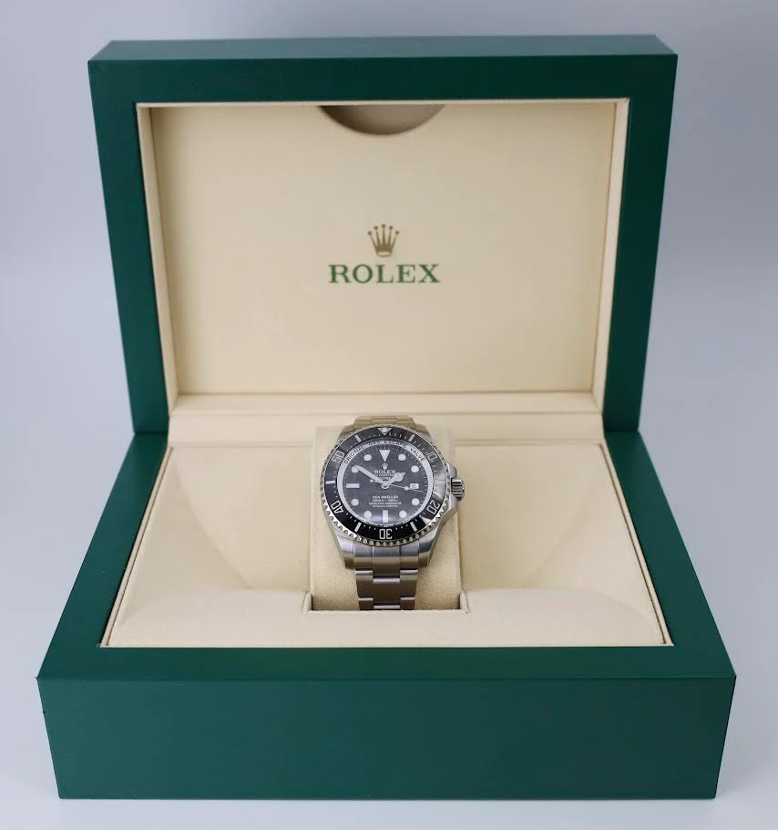 Rolex Deepsea-44mm Stainless Steel Black Ceramic Black Dial Watch - 116660 - Image 4
