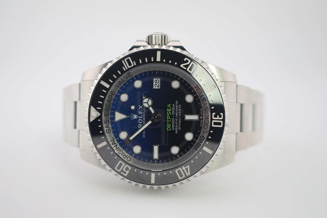 Rolex Deepsea 44 mm D-Blue "James Cameron" Stainless Steel Blue Dial Watch- 136660 - Image 5