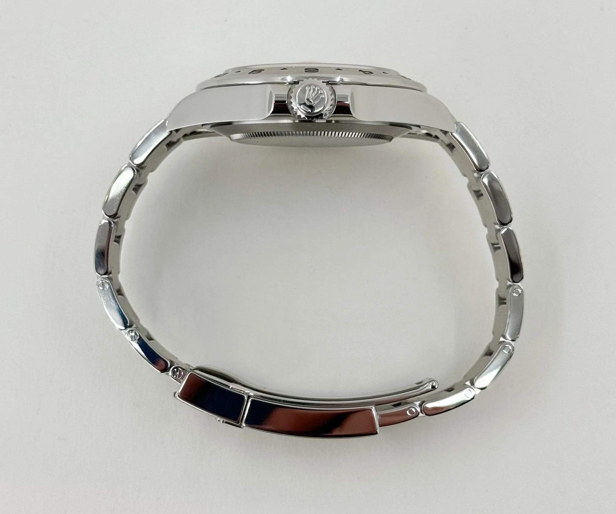 Rolex Explorer II "Steve McQueen" GMT Stainless Steel White Dial 42mm Oyster Bracelet 216570 - Image 8