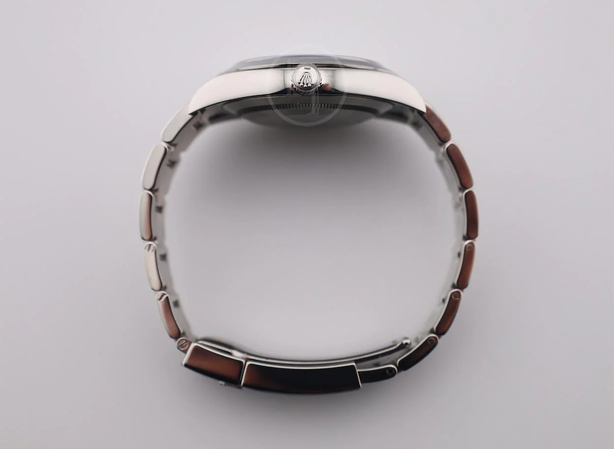 Rolex Explorer Stainless Steel Black Arabic Index 39mm Lume Dial Oyster Bracelet - 214270 - Image 8
