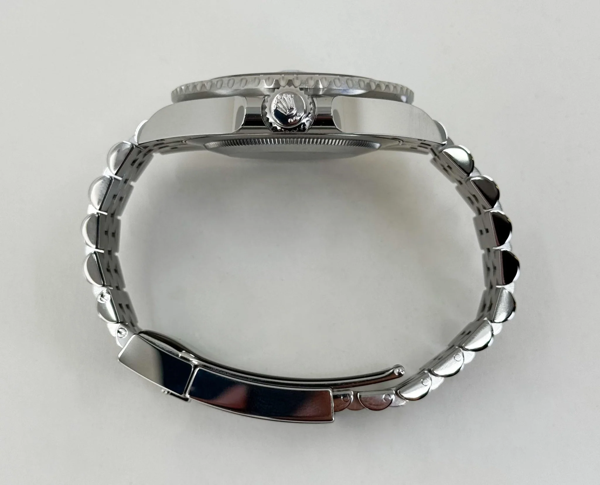 Rolex GMT Master II “Pepsi” Steel Black Dial Red/Blue Ceramic Bezel Jubilee Bracelet 126710BLRO - Image 6