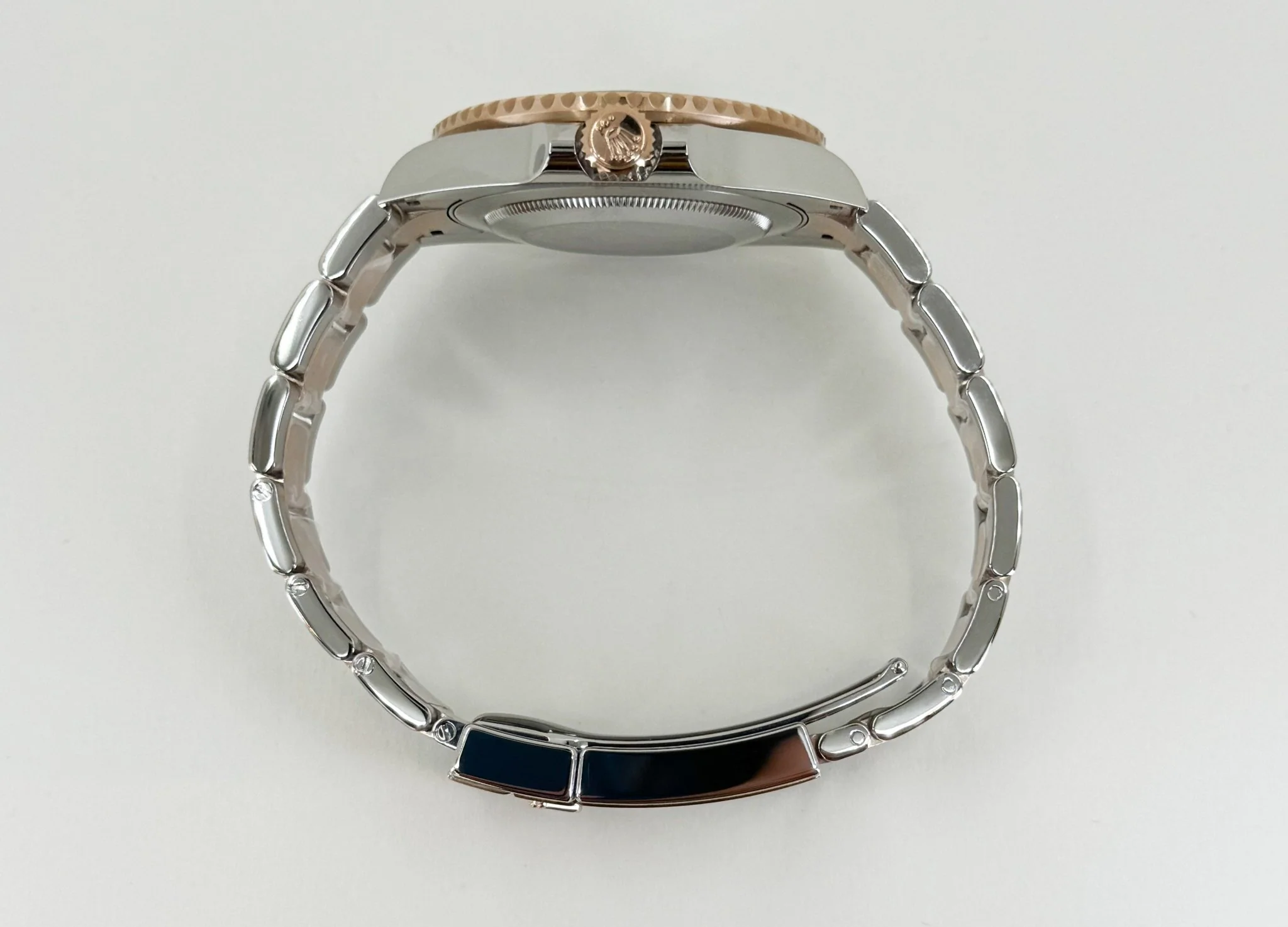 Rolex GMT Master II Root Beer Rose Gold/Steel Black Dial Black/Brown Ceramic Bezel 126711CHNR - Image 7
