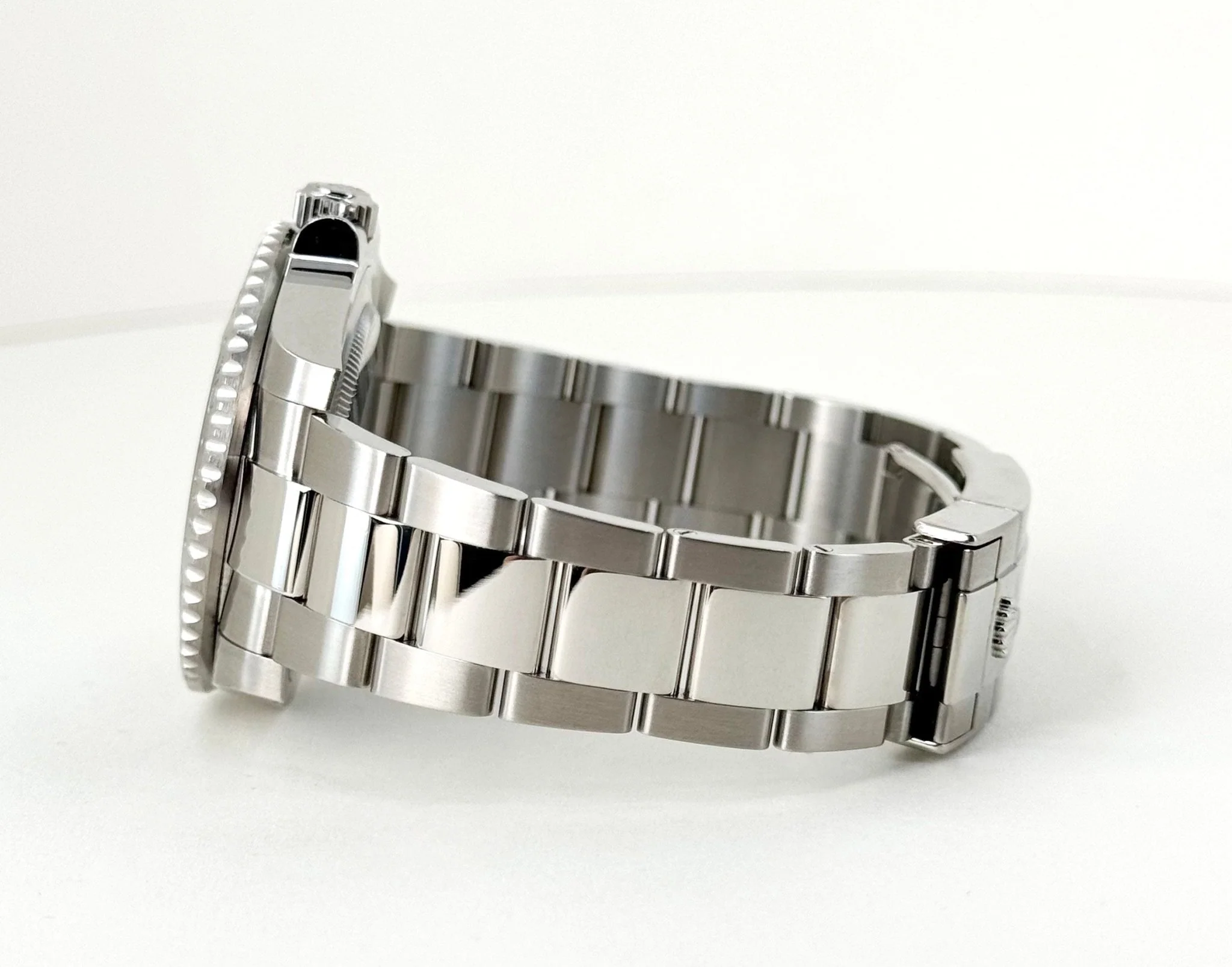 Rolex GMT Master II Stainless Steel Black Dial Ceramic Bezel Oyster Bracelet 116710LN - Image 7