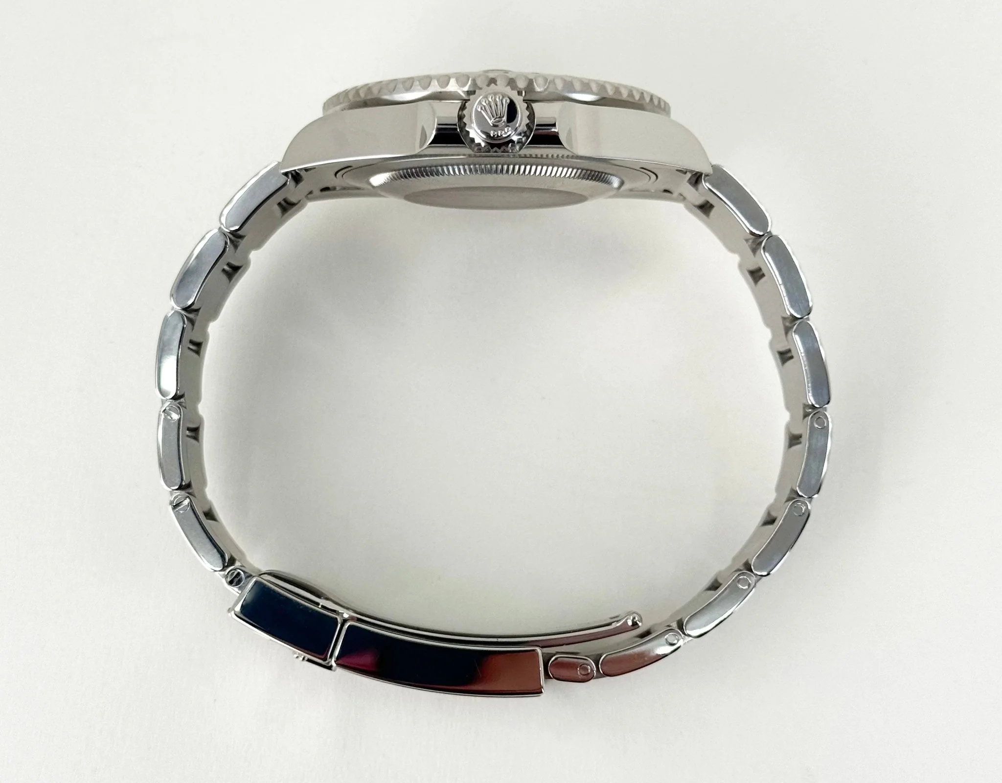 Rolex GMT Master II Stainless Steel Black Dial Ceramic Bezel Oyster Bracelet 116710LN - Image 8