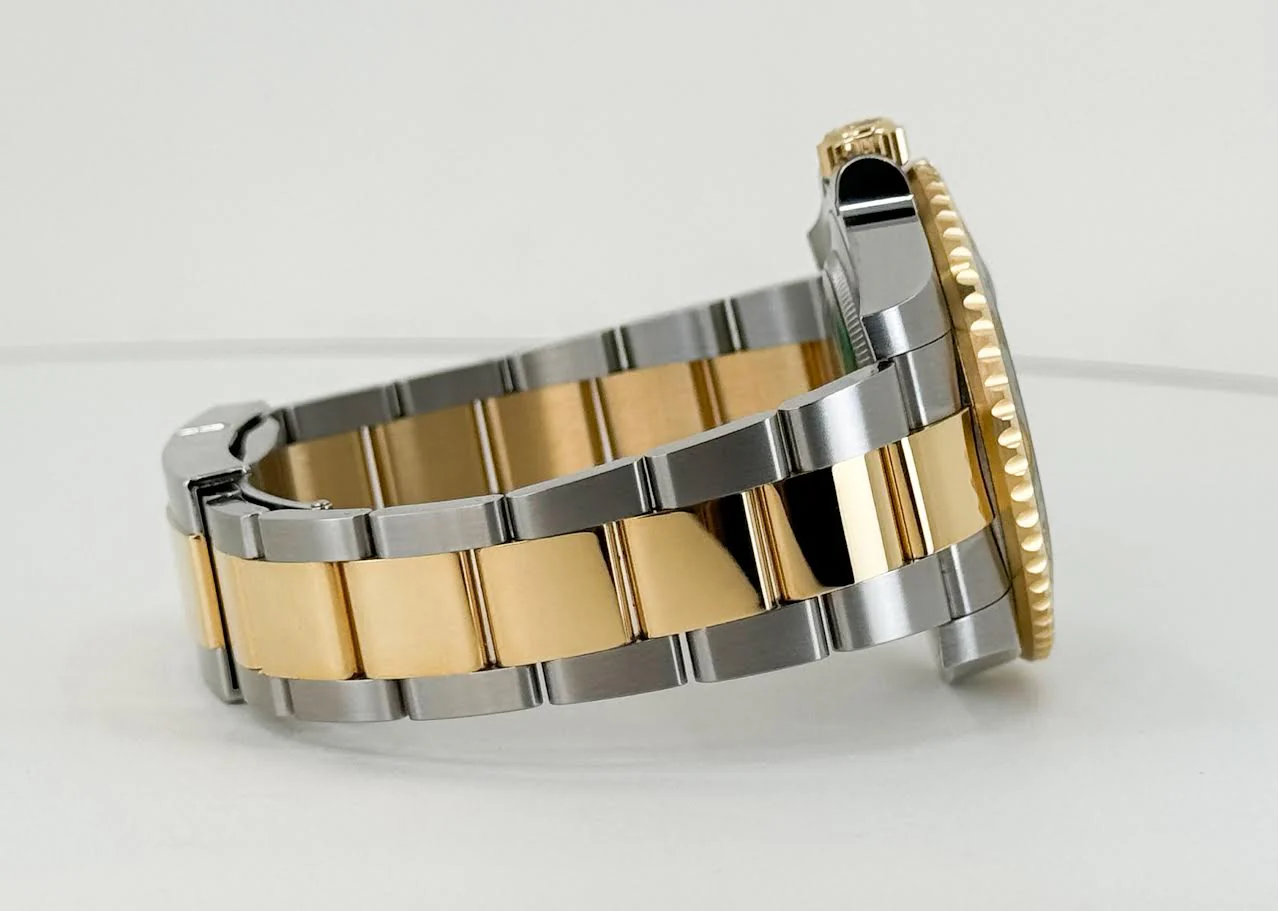 Rolex GMT Master II Yellow Gold/Steel Black Dial Ceramic Bezel Oyster Bracelet 116713LN - Image 3