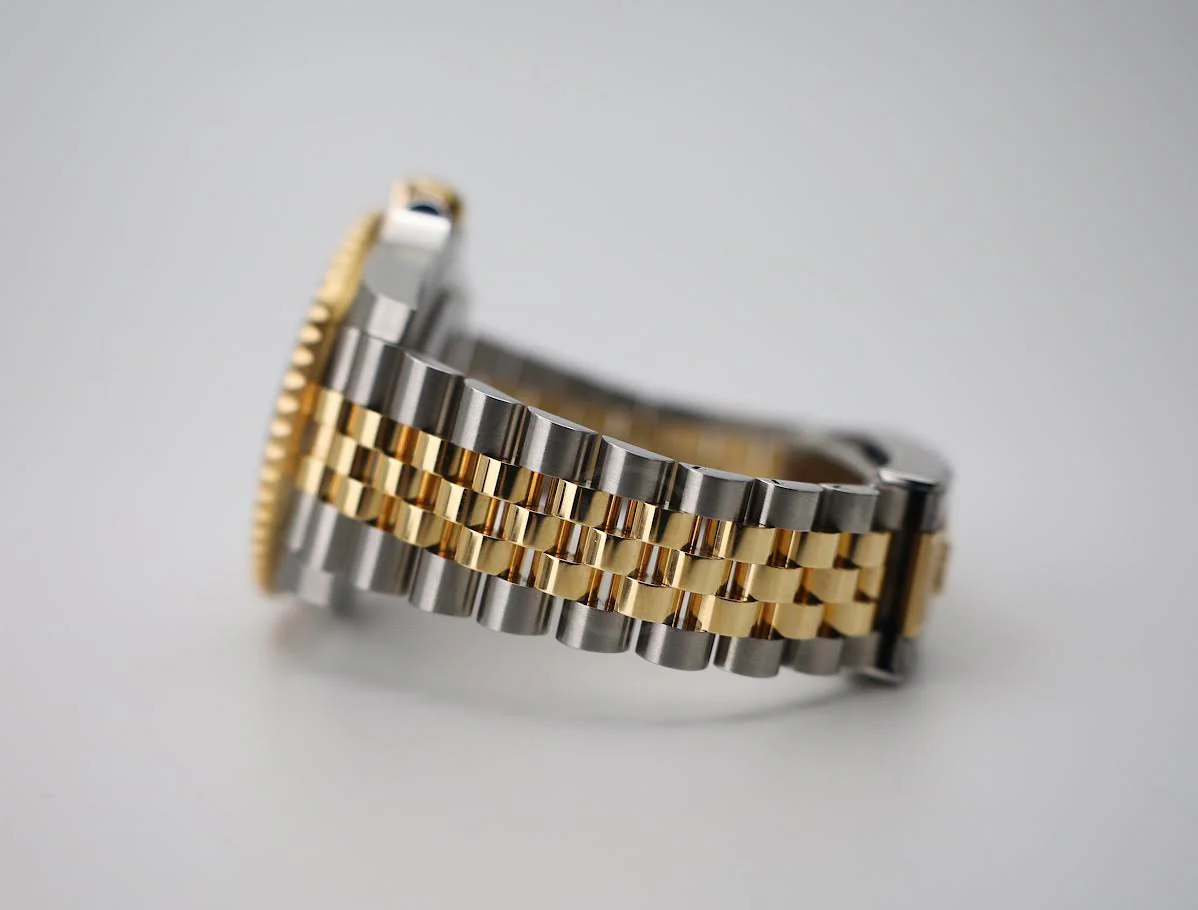 Rolex GMT-Master II Yellow Gold/Steel Black Dial 40mm Jubilee Bracelet Watch - 126713GRNR - Image 6