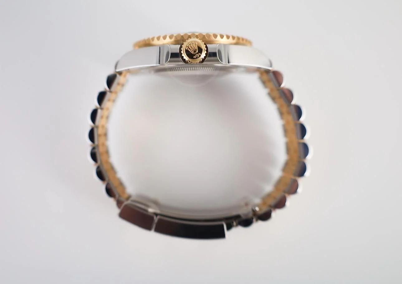 Rolex GMT-Master II Yellow Gold/Steel Black Dial 40mm Jubilee Bracelet Watch - 126713GRNR - Image 7