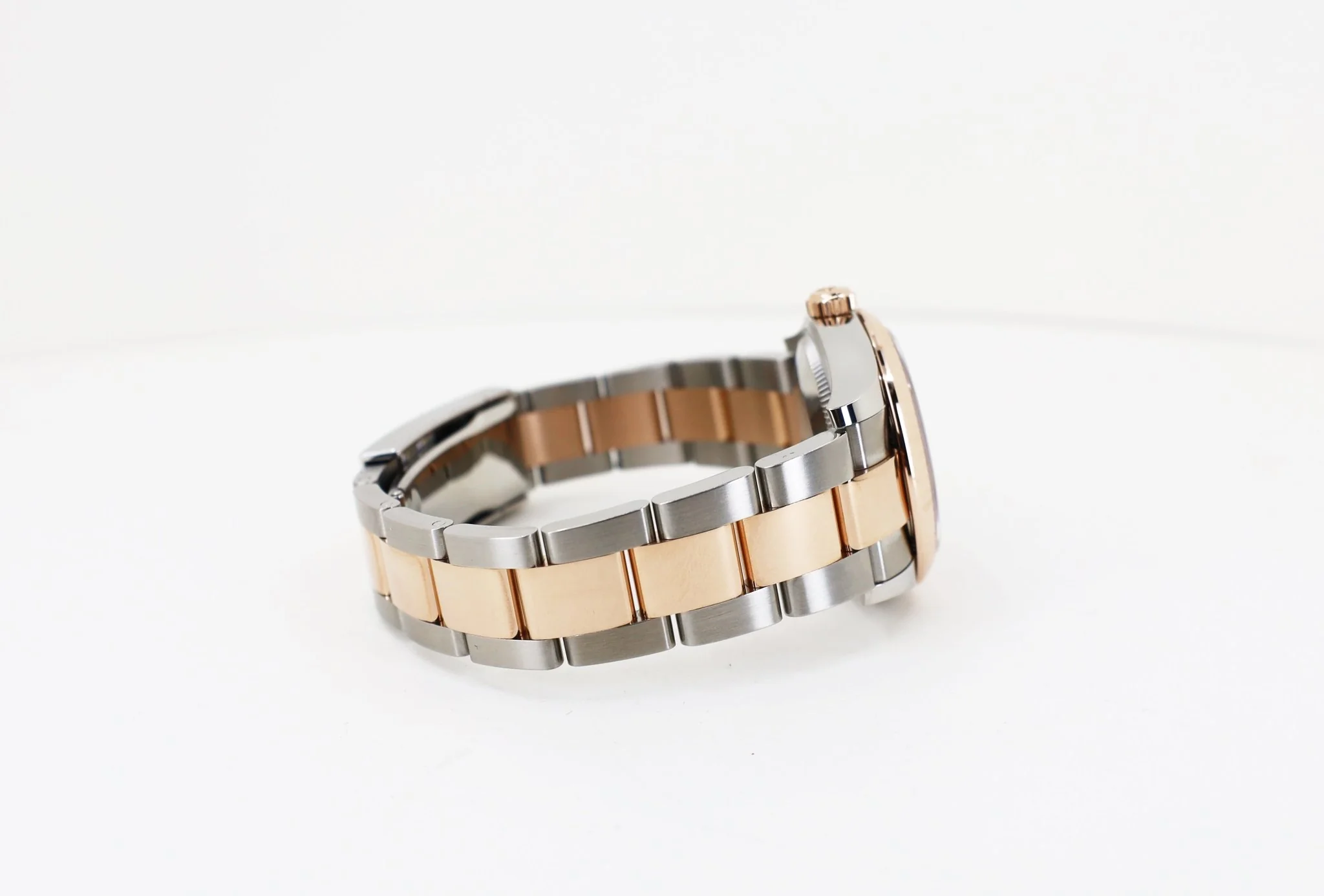 Rolex Lady-Datejust 31 Rose Gold/Steel Rhodium Index Dial & Fluted Bezel Oyster Bracelet 278271 - Image 5