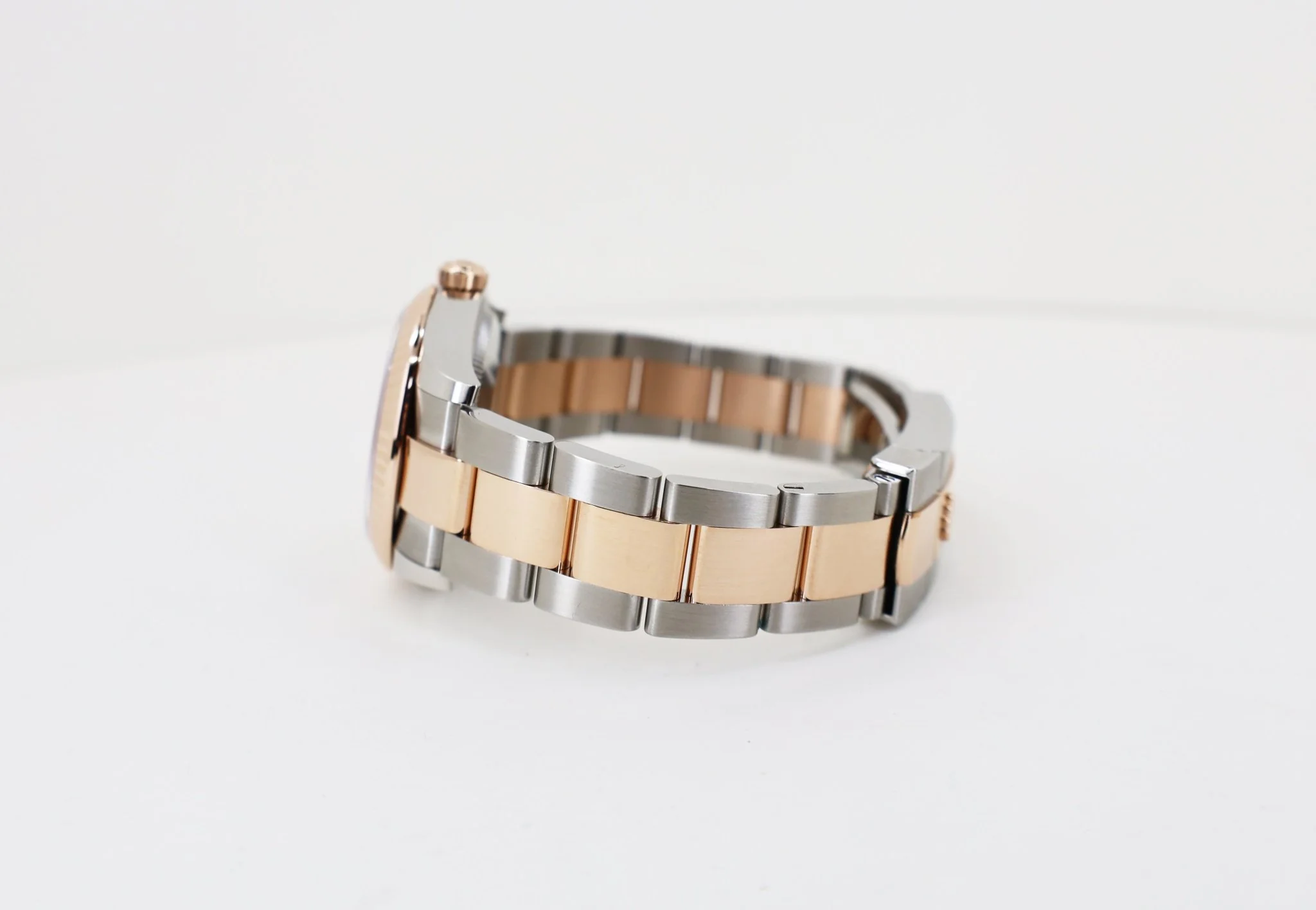 Rolex Lady-Datejust 31 Rose Gold/Steel Rhodium Index Dial & Fluted Bezel Oyster Bracelet 278271 - Image 6