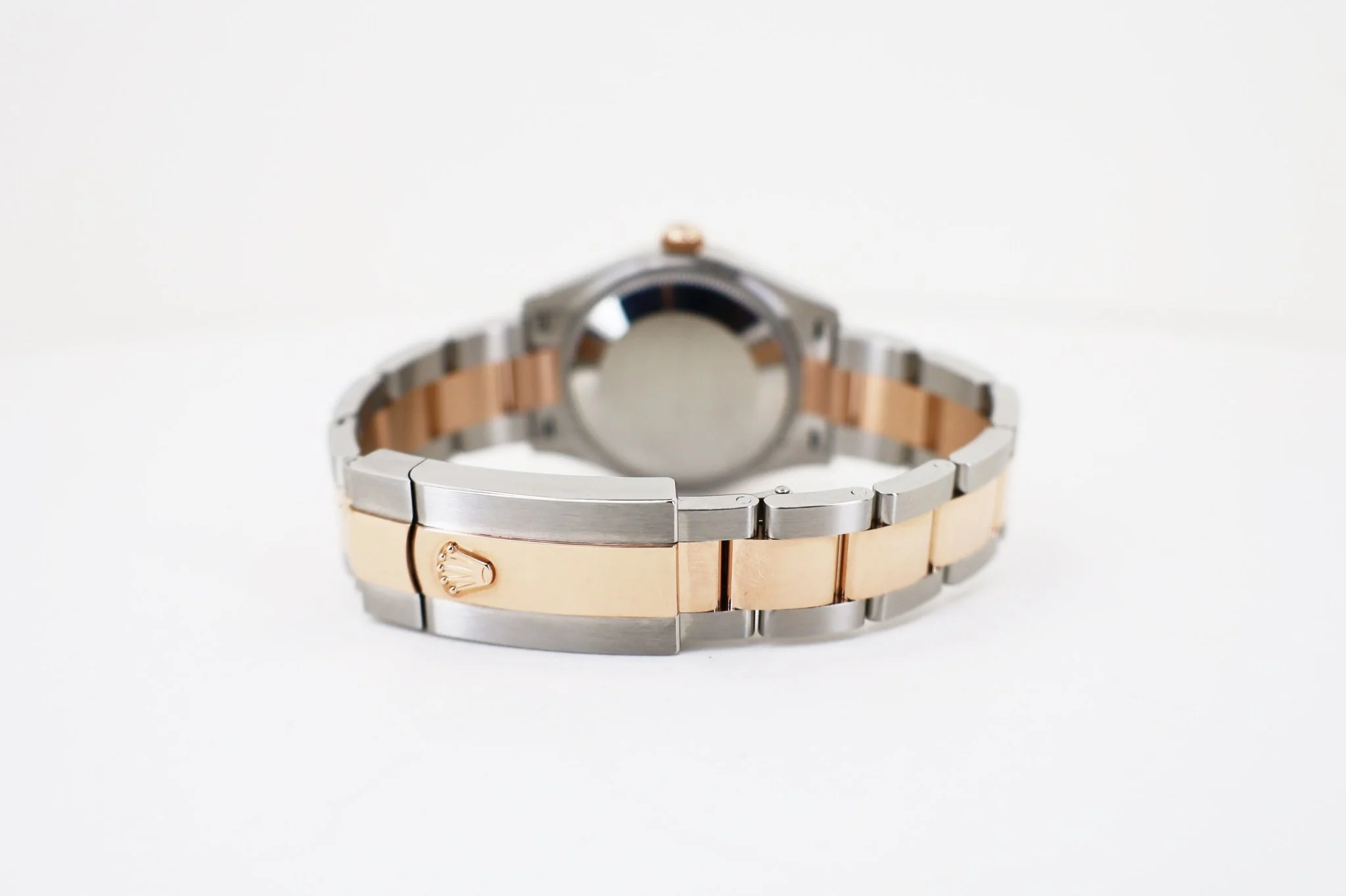 Rolex Lady-Datejust 31 Rose Gold/Steel Rhodium Index Dial & Fluted Bezel Oyster Bracelet 278271 - Image 9