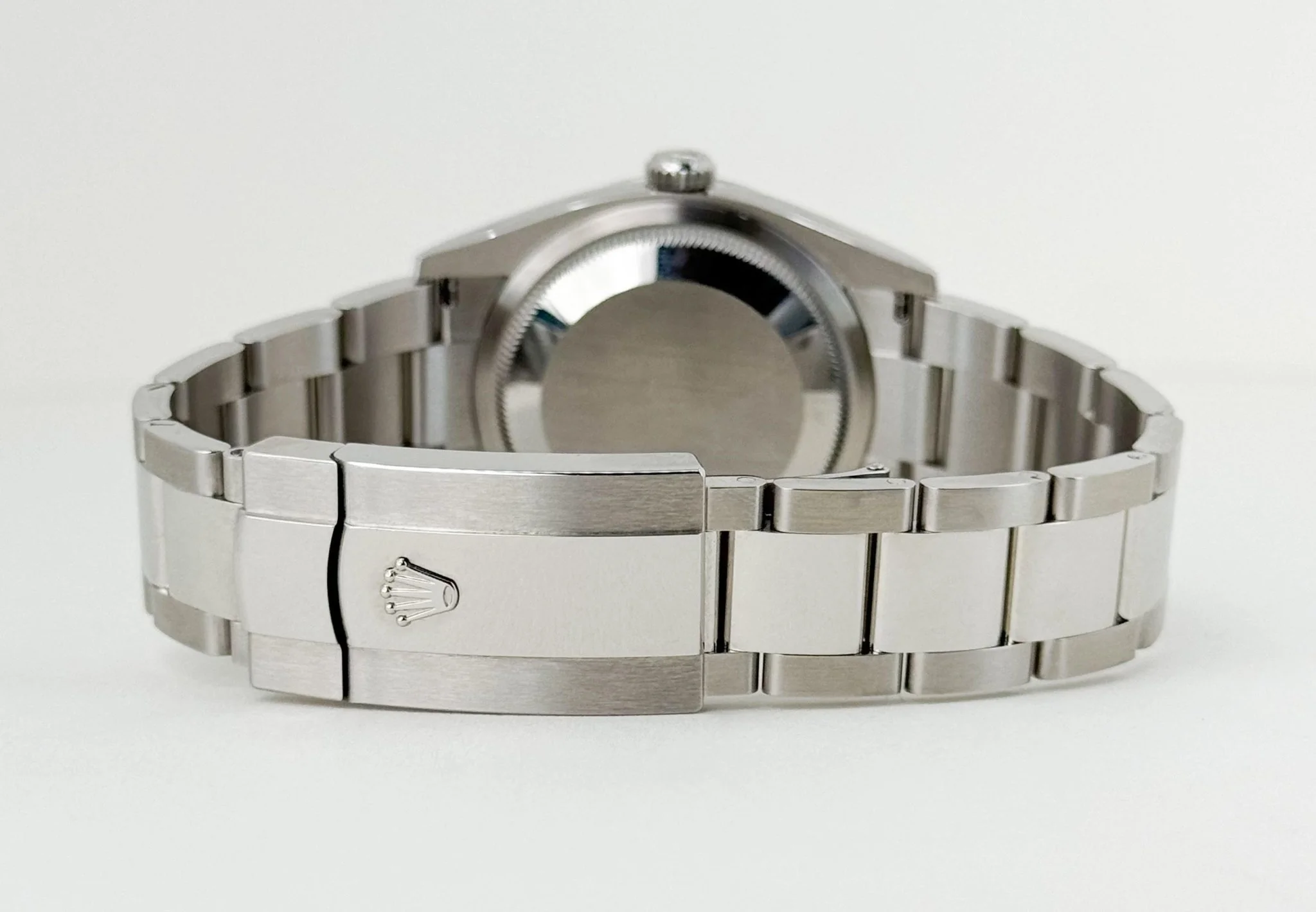 Rolex Oystersteel Datejust 36 Watch - Domed Bezel - Slate Roman Dial - Oyster Bracelet - 126200 slgro - Image 10