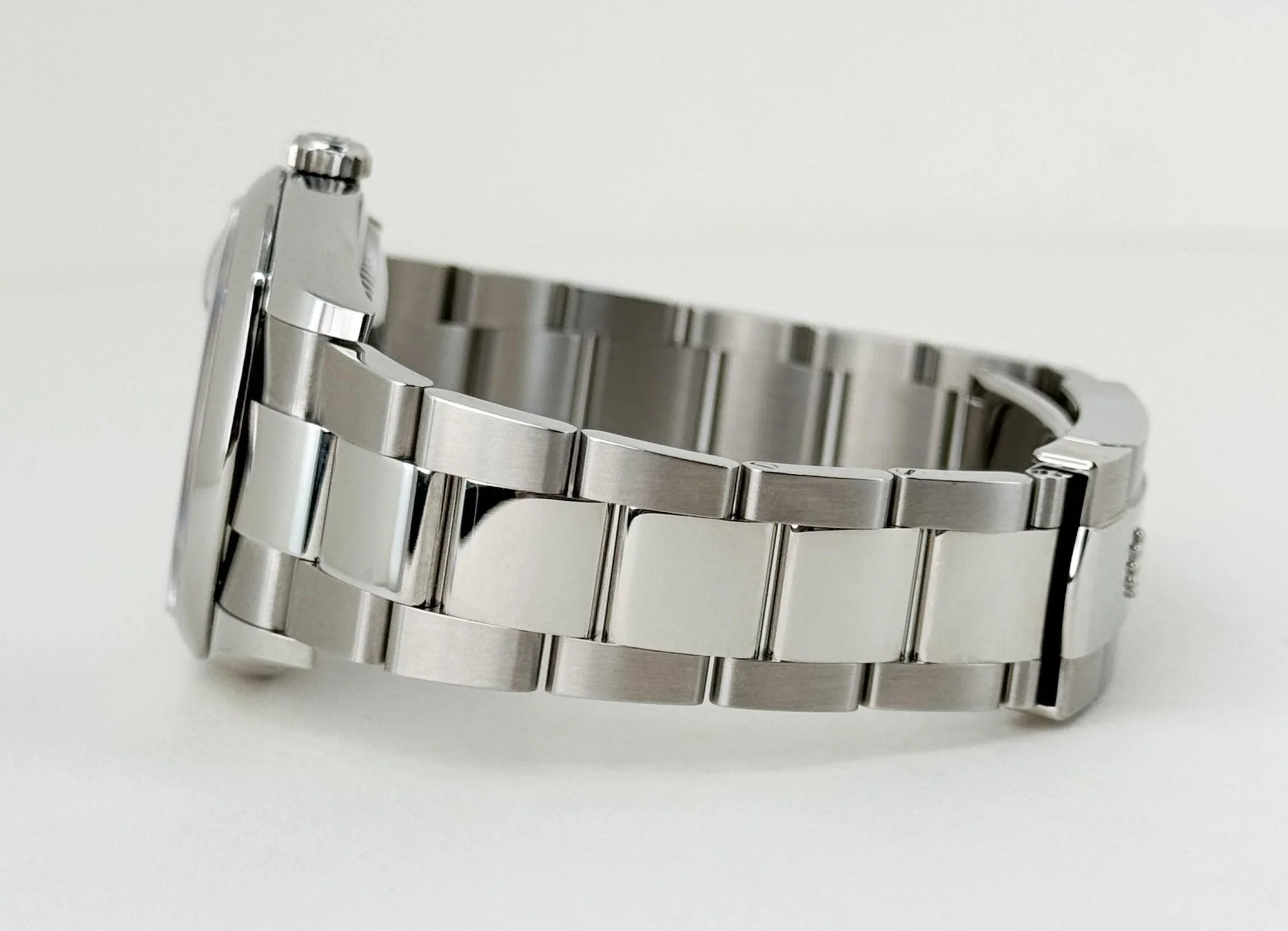 Rolex Oystersteel Datejust 36 Watch - Domed Bezel - Slate Roman Dial - Oyster Bracelet - 126200 slgro - Image 7