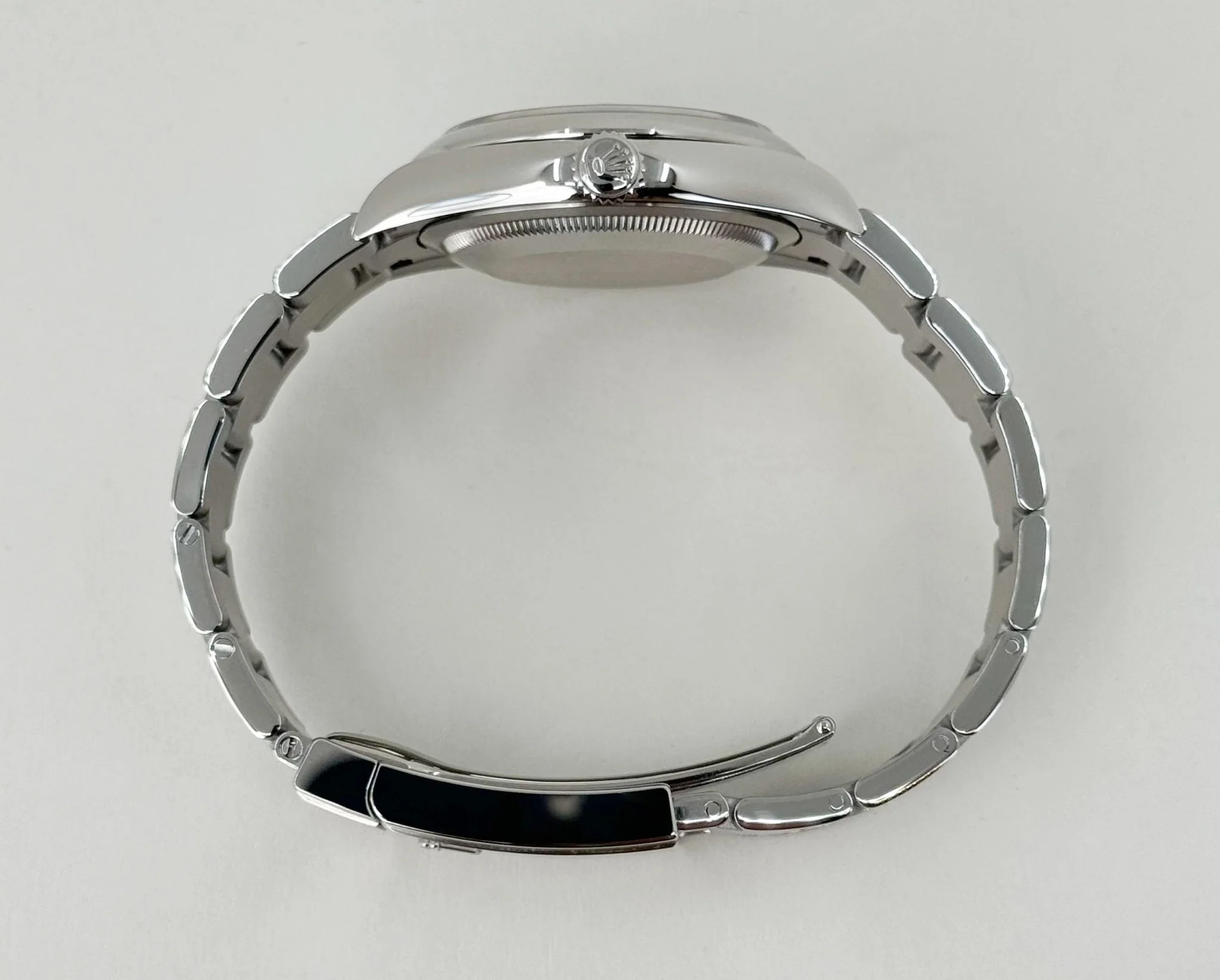Rolex Oystersteel Datejust 36 Watch - Domed Bezel - Slate Roman Dial - Oyster Bracelet - 126200 slgro - Image 8