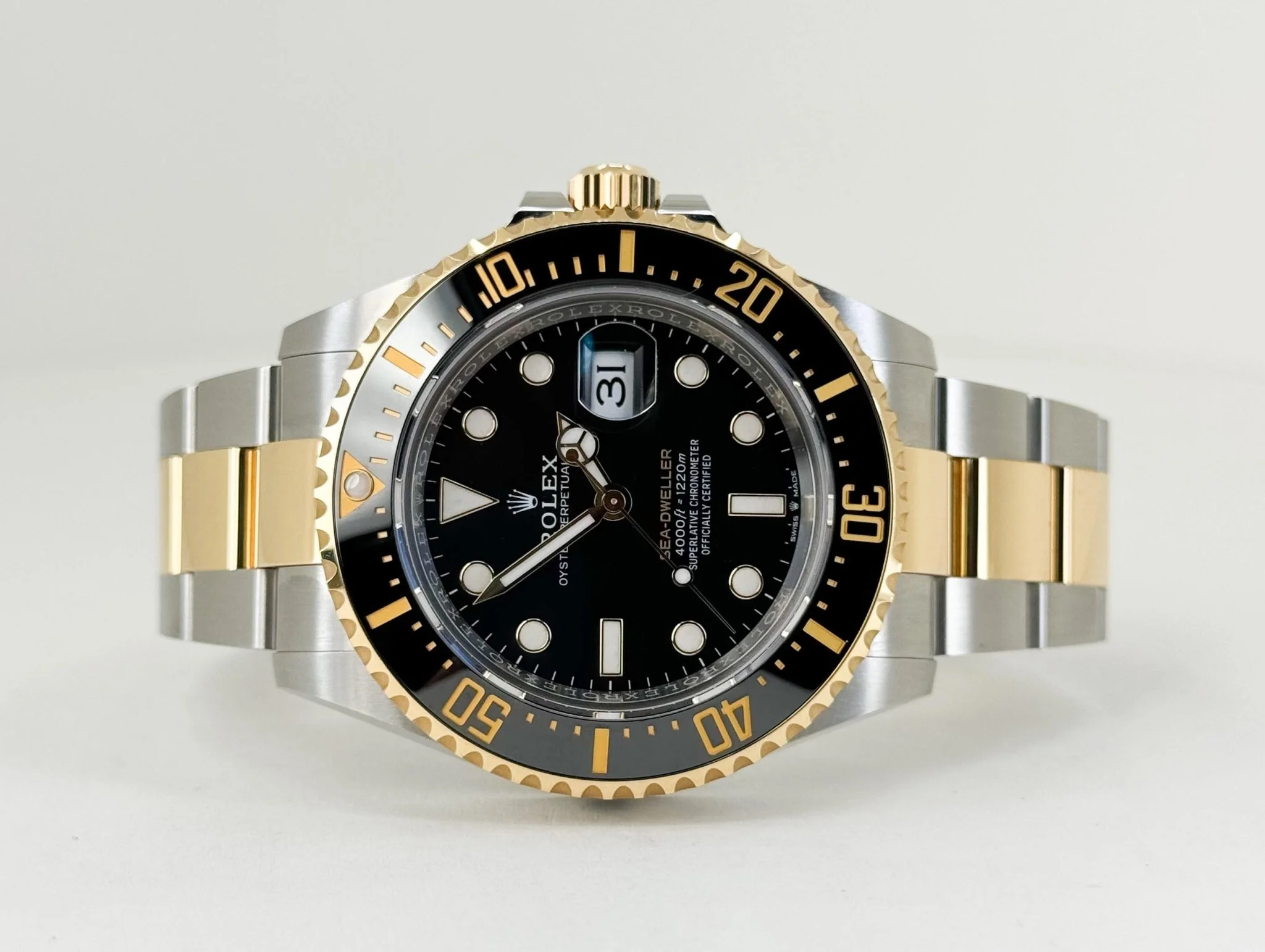 Rolex Sea-Dweller 43mm Case Yellow Gold/Steel Black Luminous Dial & Ceramic Bezel Oyster Bracelet 126603 - Image 5