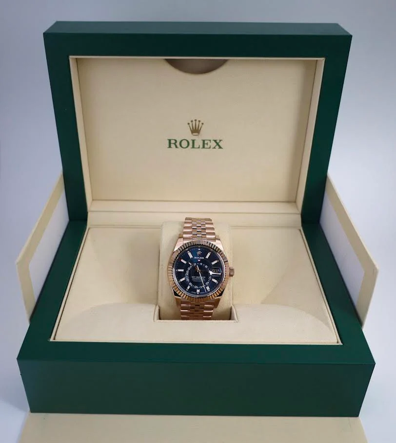 Rolex Sky-Dweller 42mm Blue-Green Dial Fluted Bezel Jubilee Bracelet - 336935 | 2024 Model - Image 4