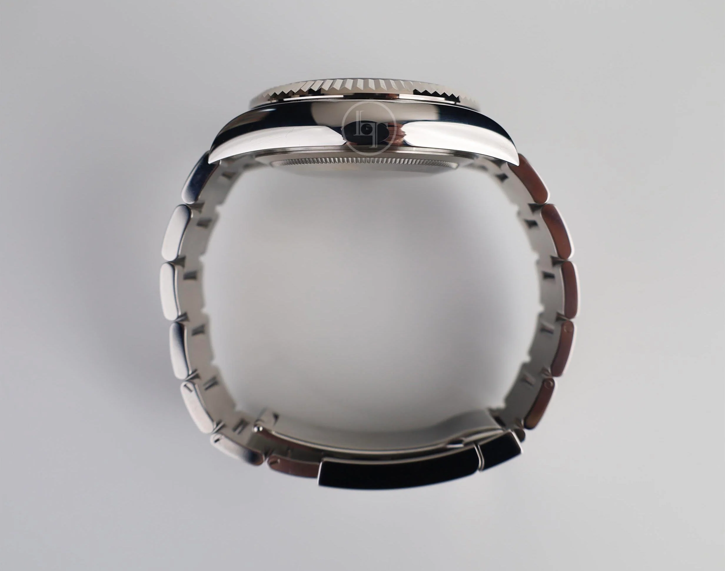Rolex Sky-Dweller White Gold/Steel Mint Green Index Dial Oyster Bracelet Watch - 336934 - Image 9