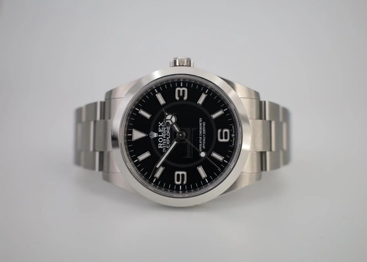Rolex Stainless Steel Oyster Perpetual Explorer - Black Dial - Oyster Bracelet - 124270 - Image 5
