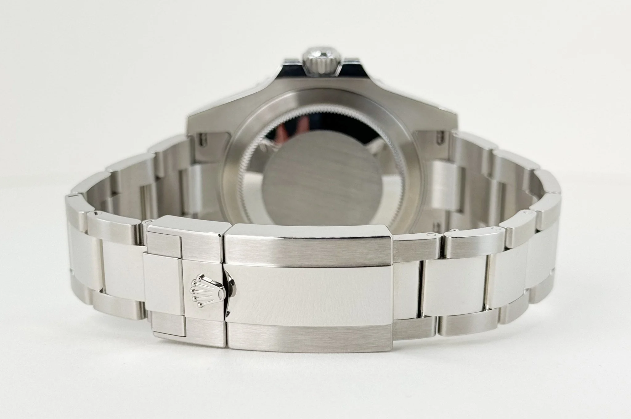 Rolex Steel GMT-Master II 40 Watch - Batman - Black Dial - Oyster Bracelet - 126710BLNR - Image 10