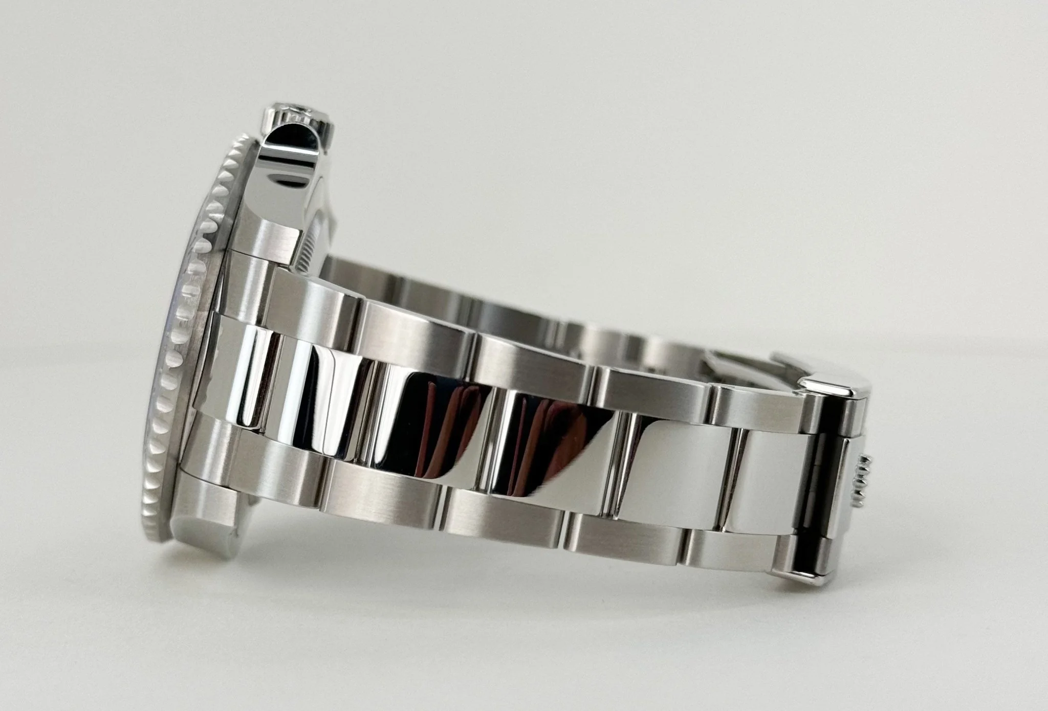 Rolex Steel GMT-Master II 40 Watch - Batman - Black Dial - Oyster Bracelet - 126710BLNR - Image 7