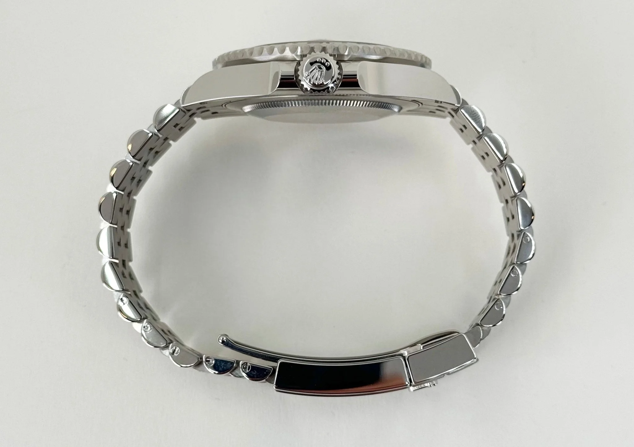 Rolex Steel GMT-Master II 40 Watch - "Sprite" - Black Dial - Jubilee Bracelet - 126720VTNR - Image 8