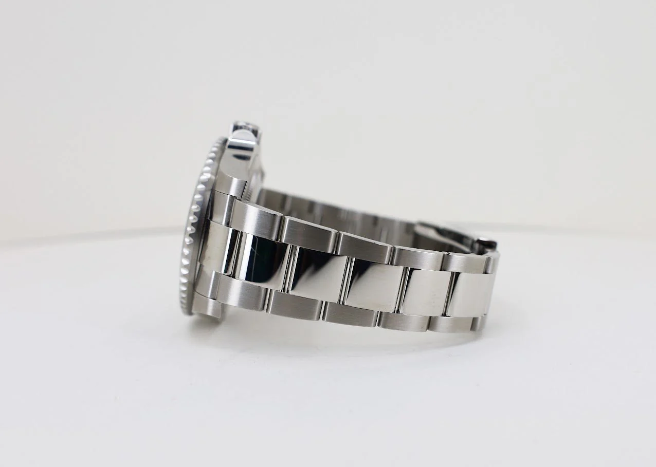 Rolex Steel GMT-Master II 40 Watch - "Sprite" - Black Dial - Oyster Bracelet - 126720VTNR - Image 6