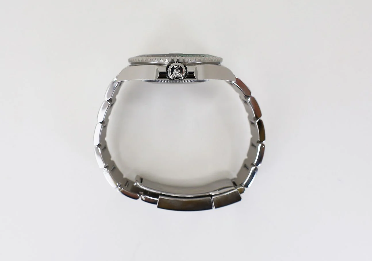 Rolex Steel GMT-Master II 40 Watch - "Sprite" - Black Dial - Oyster Bracelet - 126720VTNR - Image 7